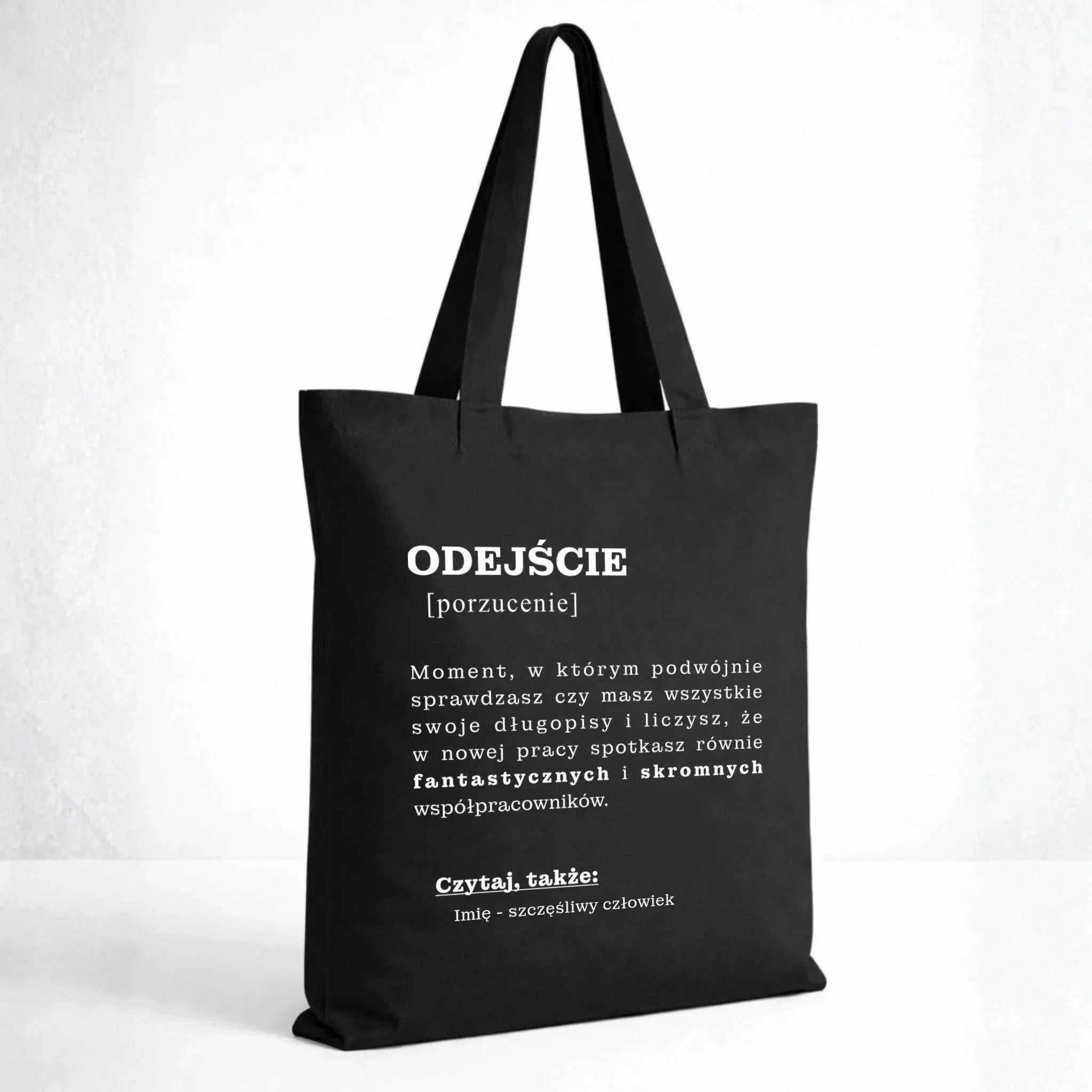 Torba - Odejście z pracy [porzucenie] - personalizowana OP01 - StoryCups.pl