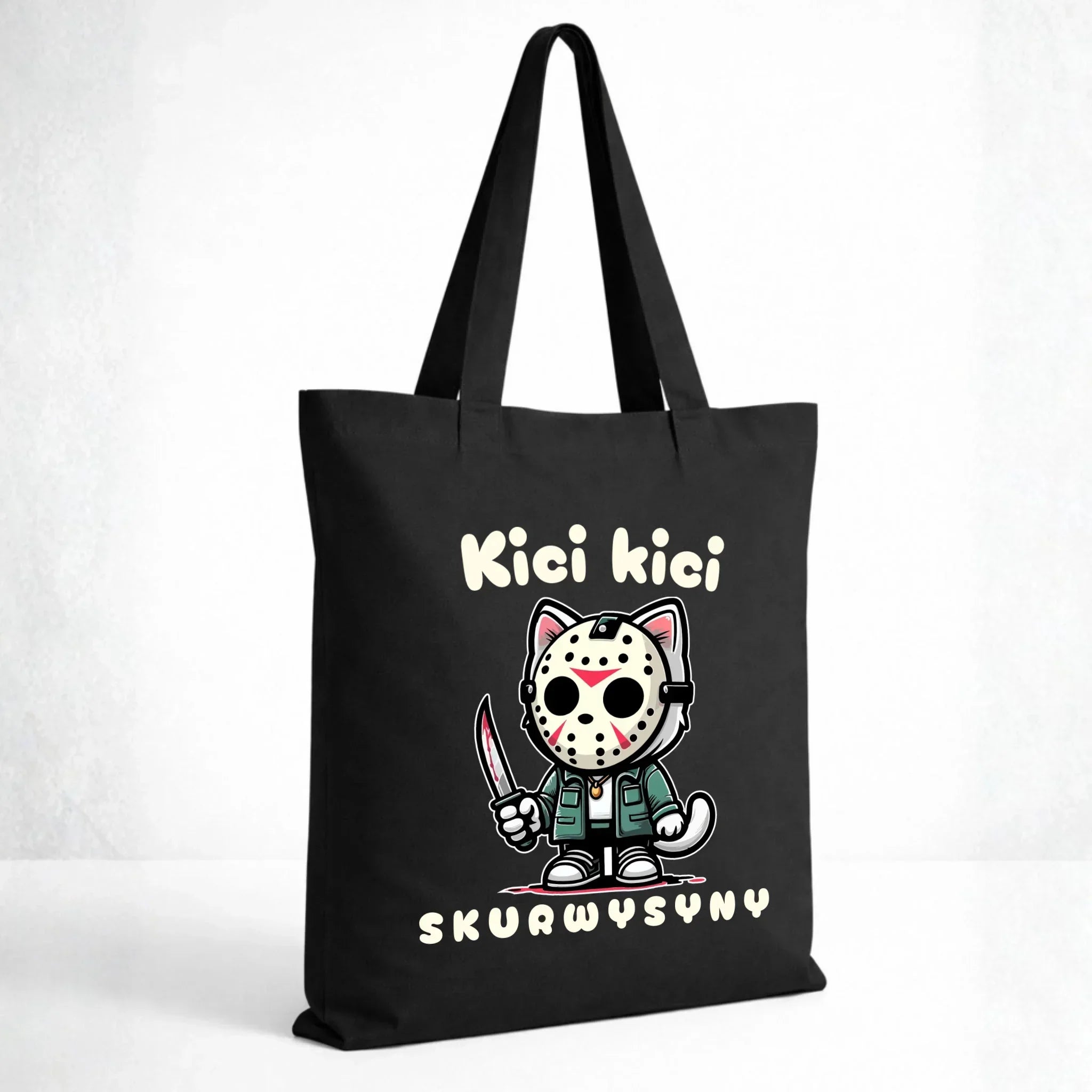 Torba na Halloween - Kici kici sk*rwysyny - bez cenzury HL28 - StoryCups.pl