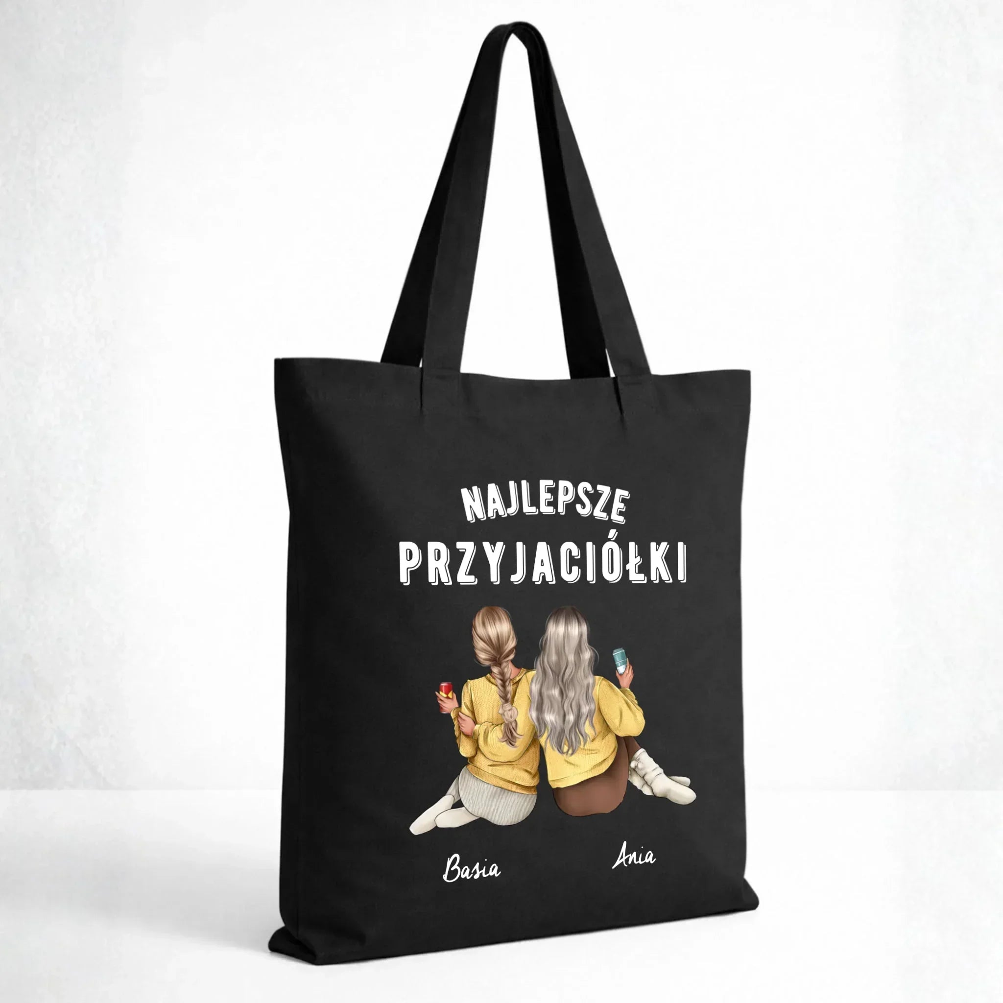 Torba - prezent dla przyjaciółek - Najlepsze przyjaciółki 2-4 osób - personalizowana PR01 - StoryCups.pl