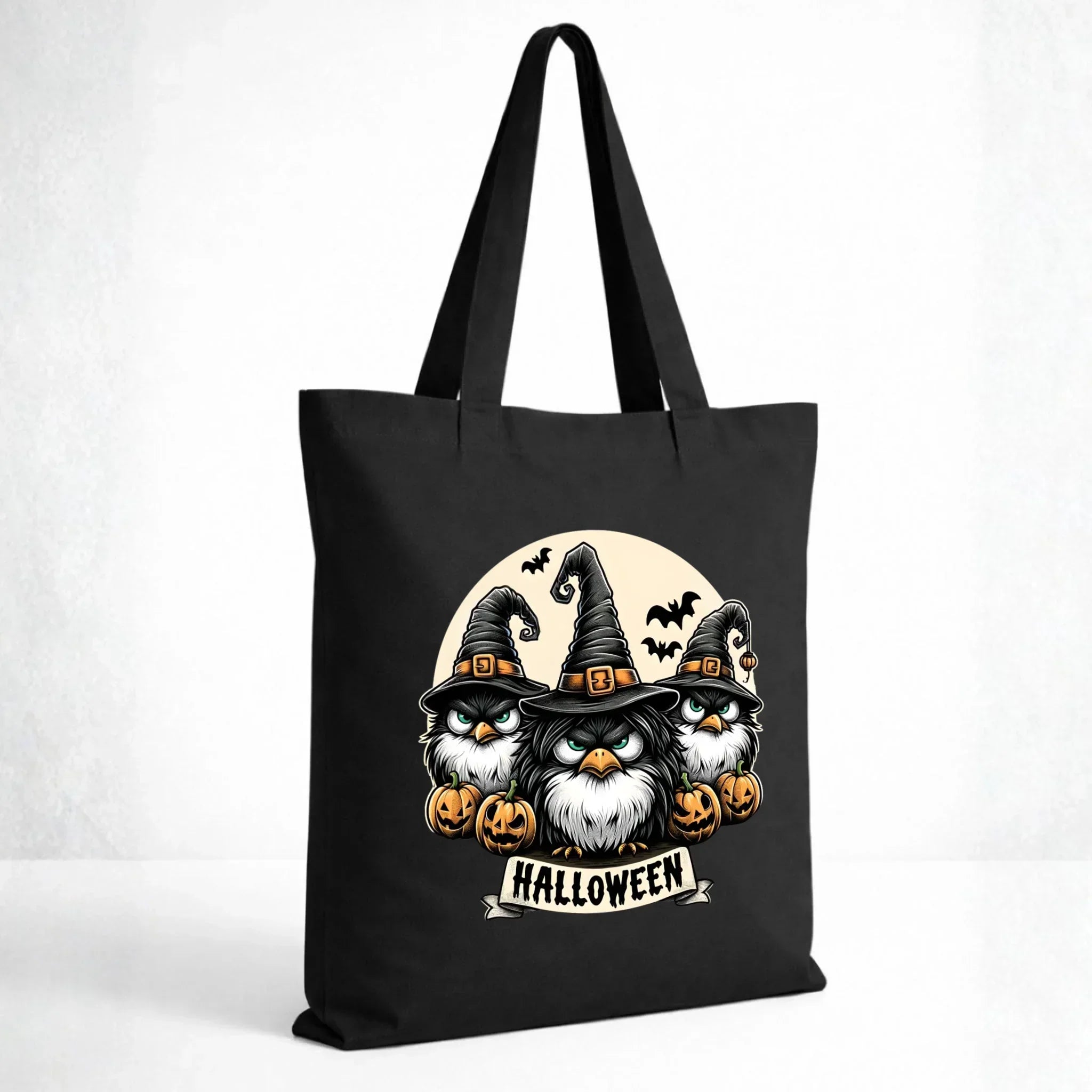 Torba na Halloween - Upiorne sowy wiedźmy HL15 - StoryCups.pl