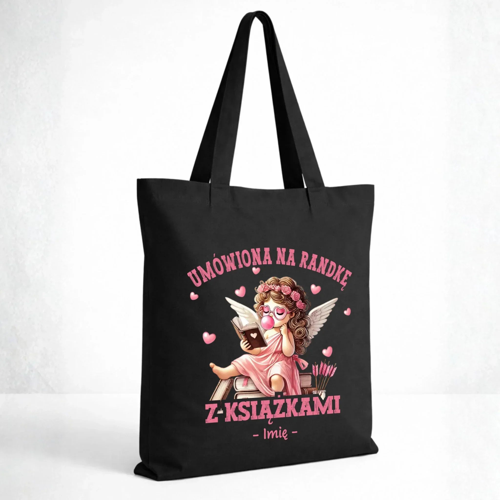 Torba dla czytelniczki – Umówiona na randkę z książkami - personalizowana W19 - StoryCups.pl