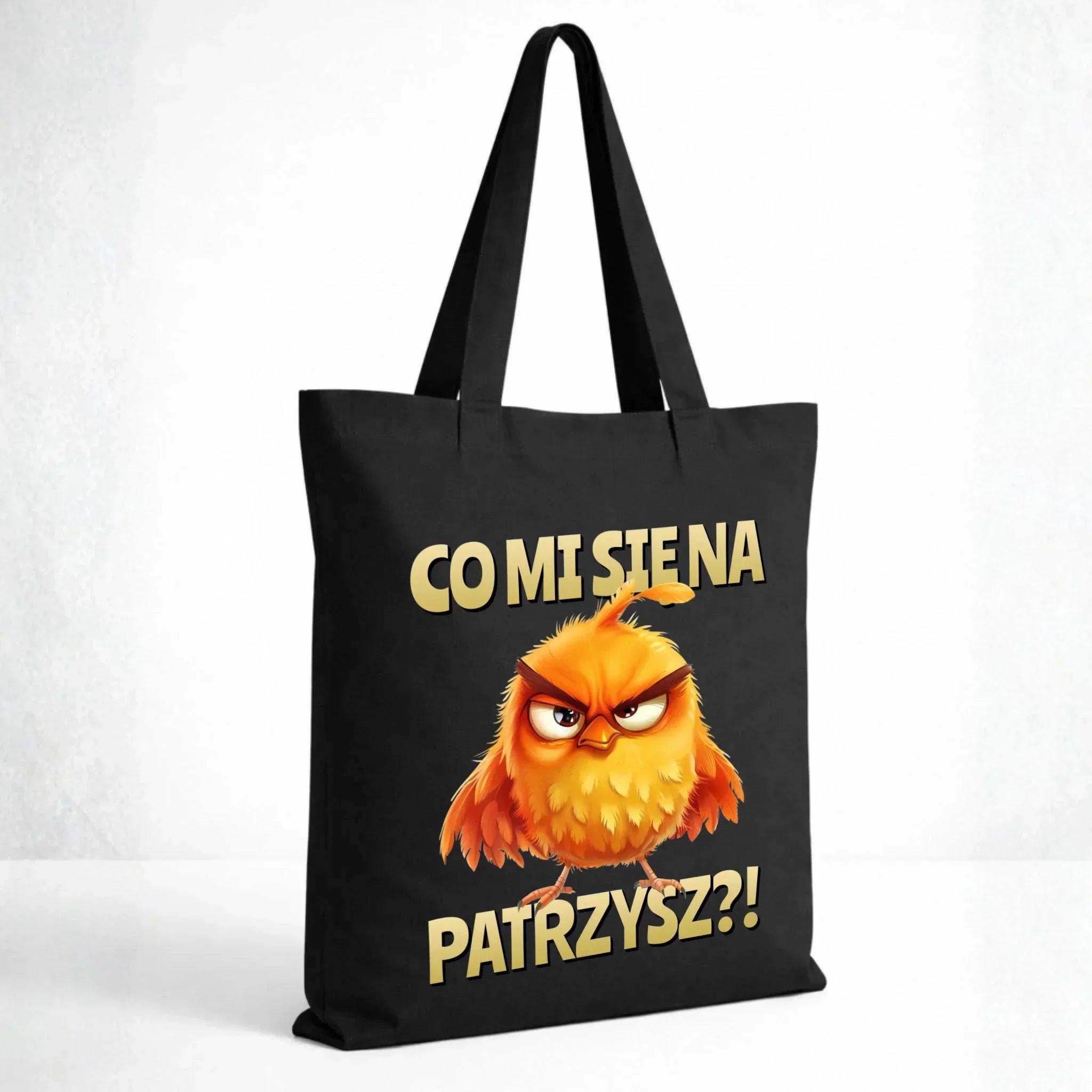 Śmieszna torba - Prezent dla chłopaka kolegi - Co mi się na ptaka patrzysz DCH24 - StoryCups.pl