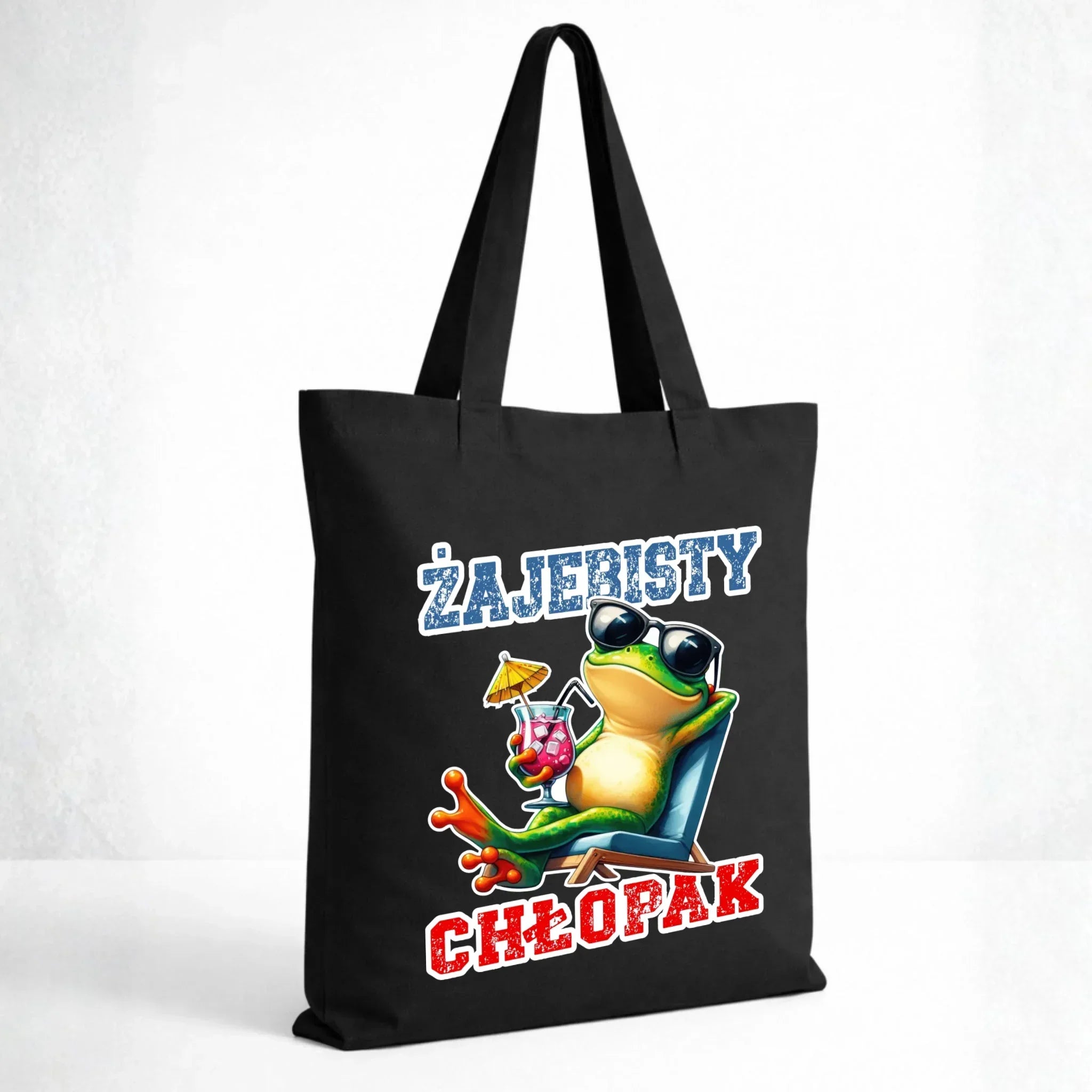 Torba z żabą - prezent dla chłopaka - Żajebisty chłopak DCH19 - StoryCups.pl