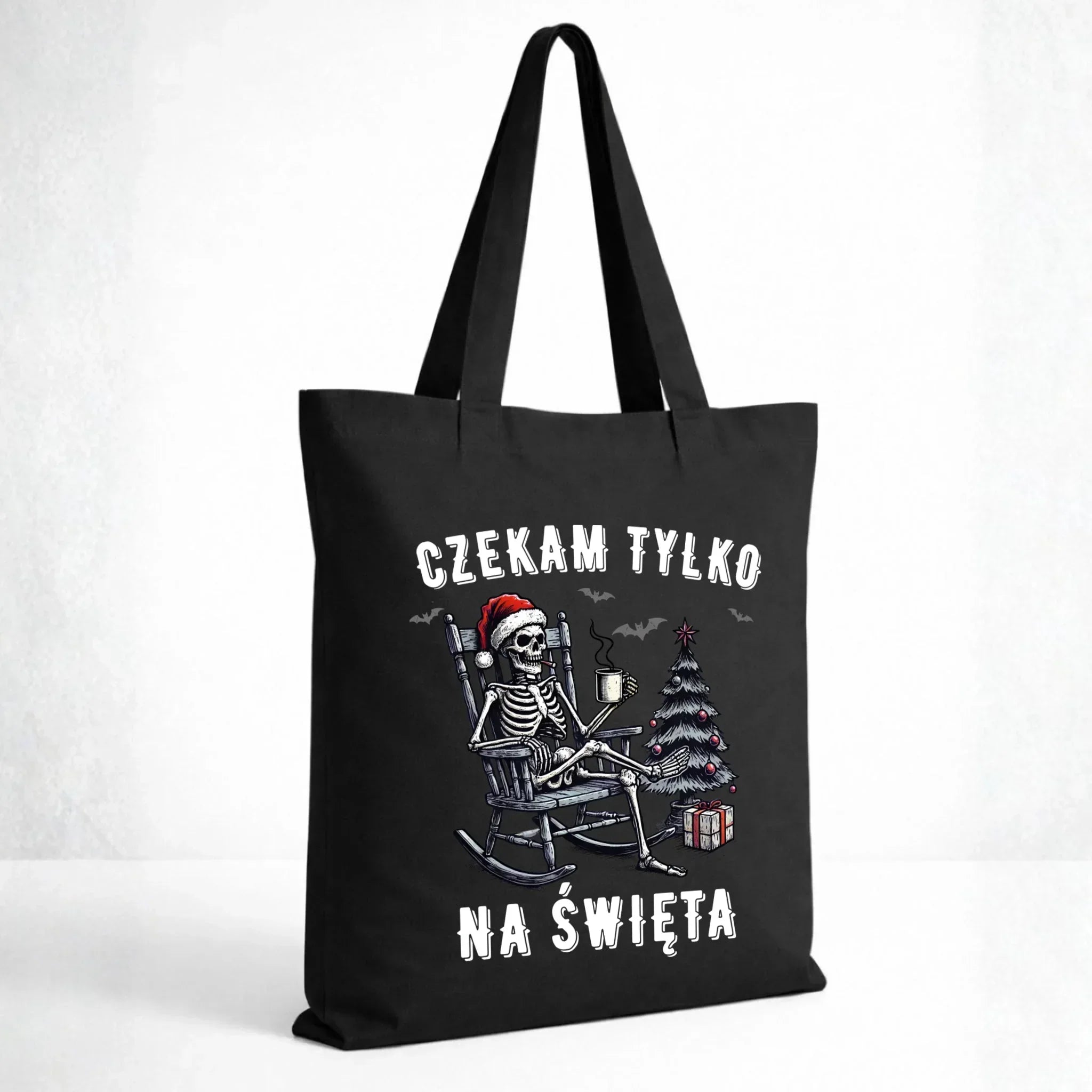 Torba świąteczna - Czekam tylko na święta BN56 - StoryCups.pl