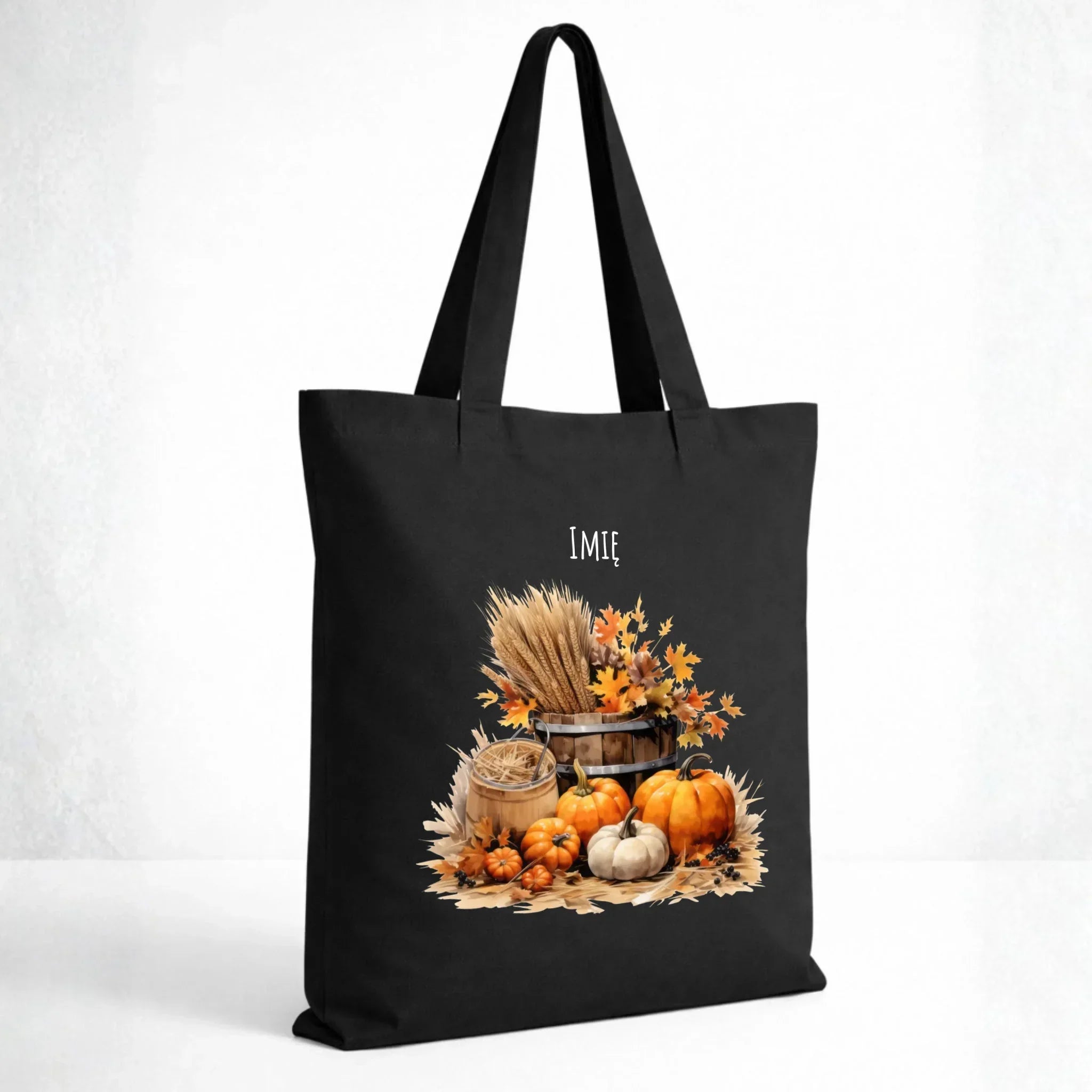 Torba na jesień - Harvest vibes - personalizowana JS09 - StoryCups.pl