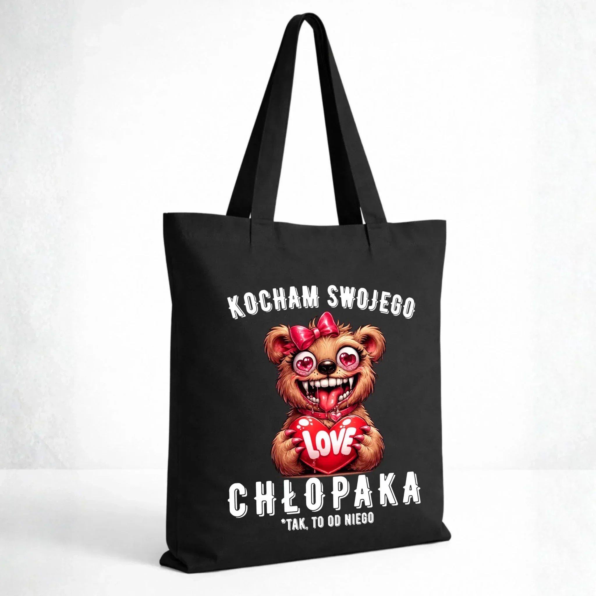 Torba dla dziewczyny - Kocham swojego chłopaka W89 - StoryCups.pl