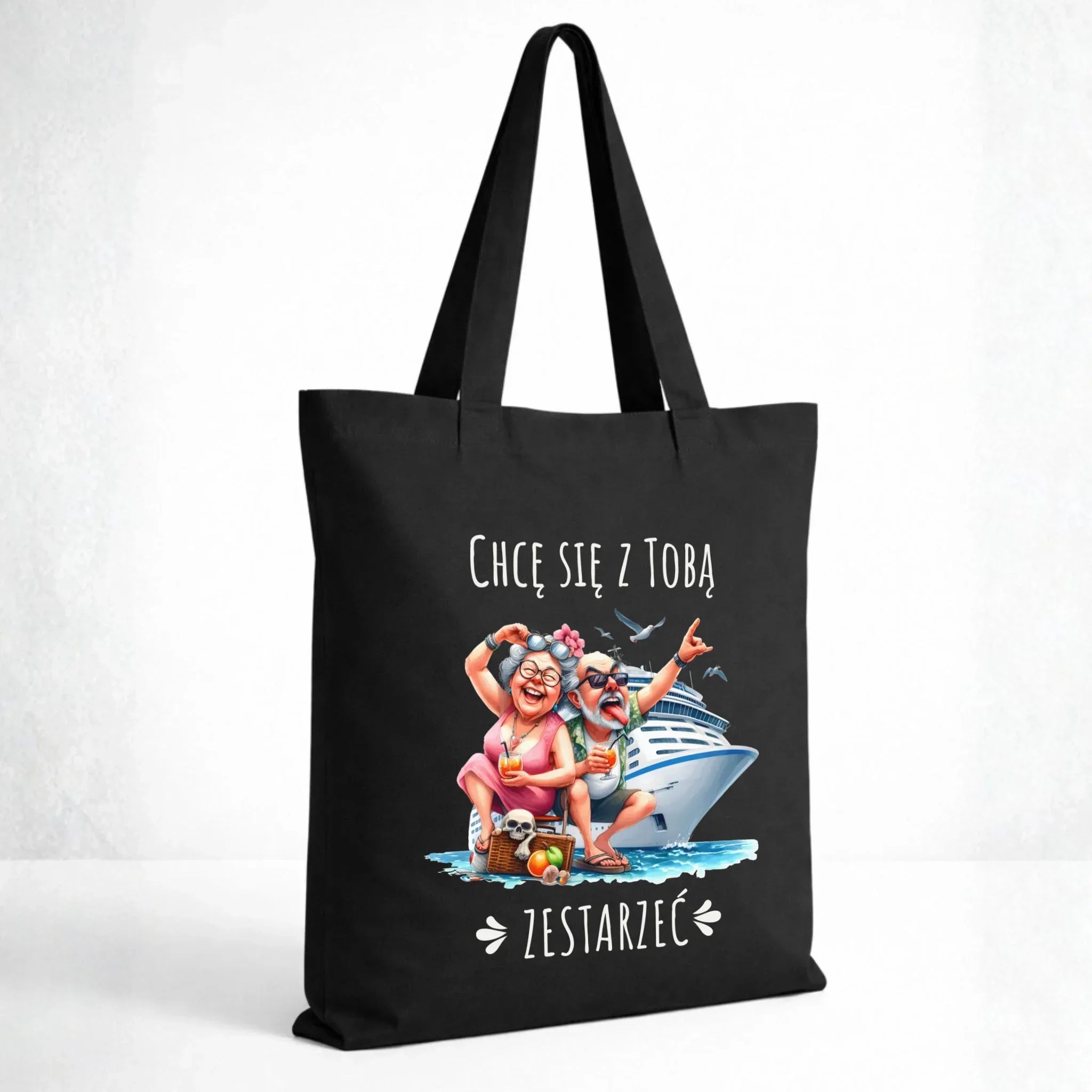 Torba dla par - Chcę się z Tobą zestarzeć W80 - StoryCups.pl