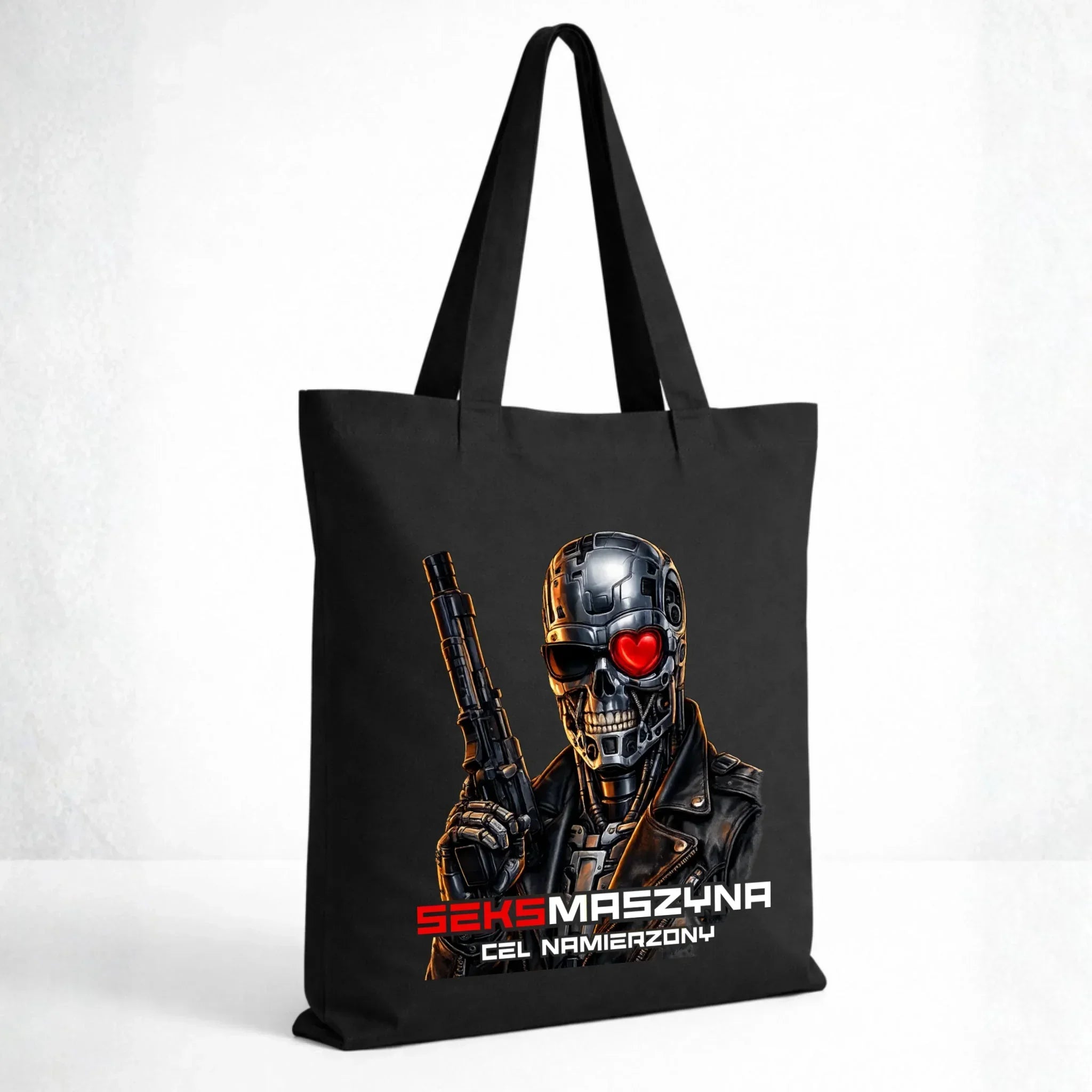 Torba dla faceta - Cyborg z sercem Seks maszyna DCH32 - StoryCups.pl