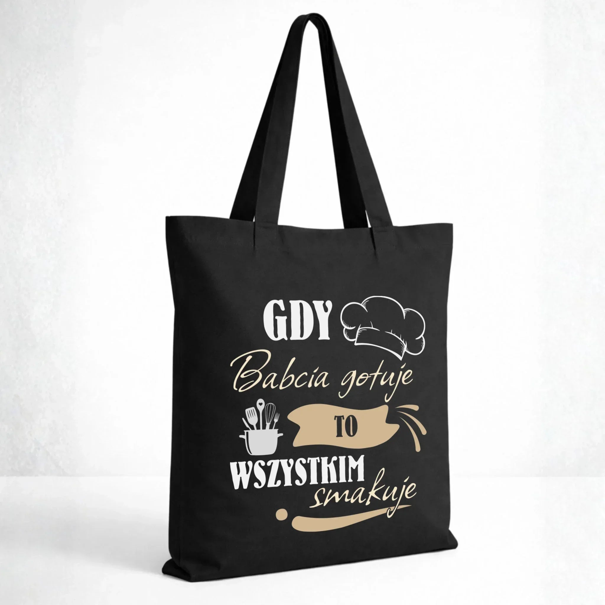 Torba dla babci - Gdy babcia gotuje to wszystkim smakuje B36 - StoryCups.pl