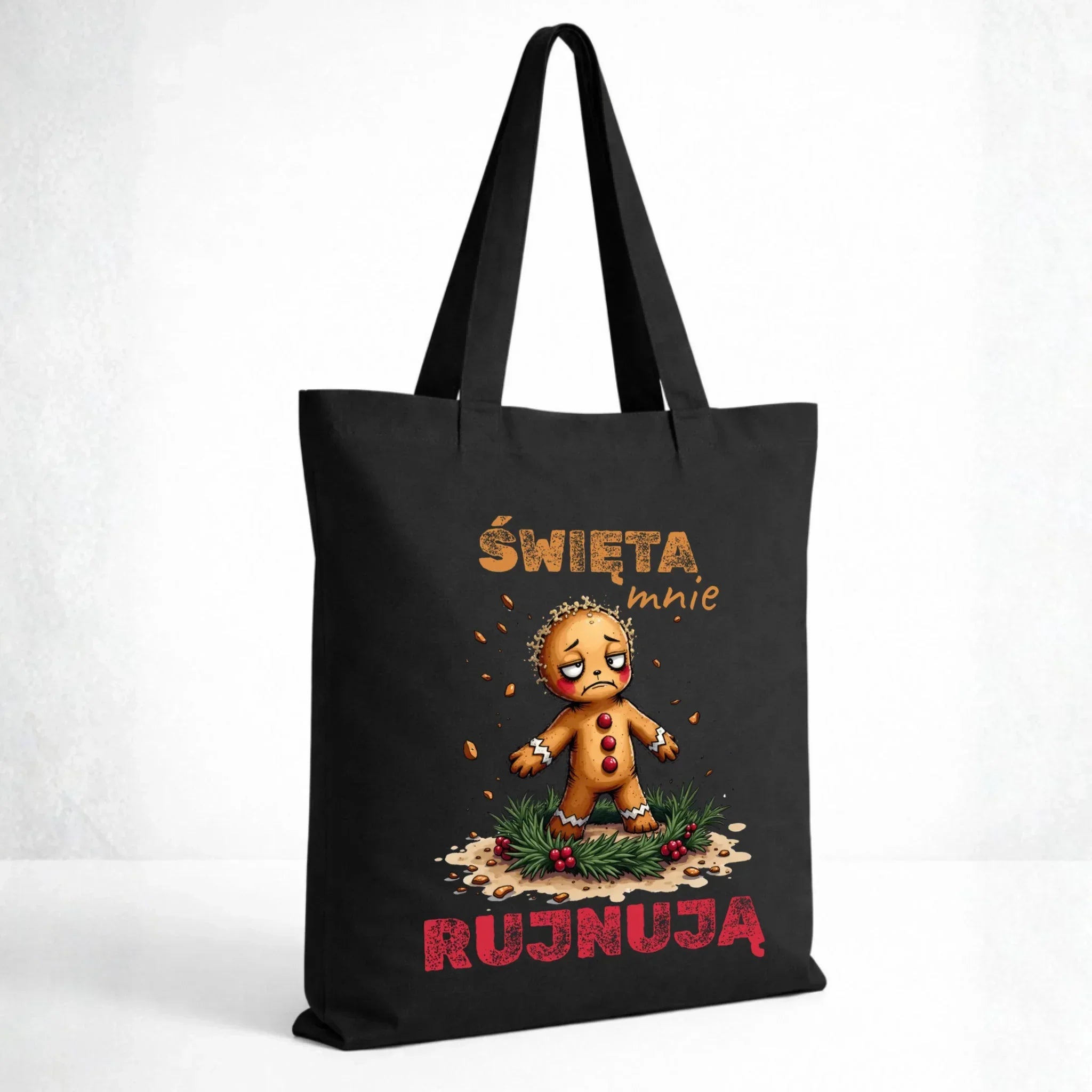 Torba świąteczna - Piernik Święta mnie rujnują BN143 - StoryCups.pl
