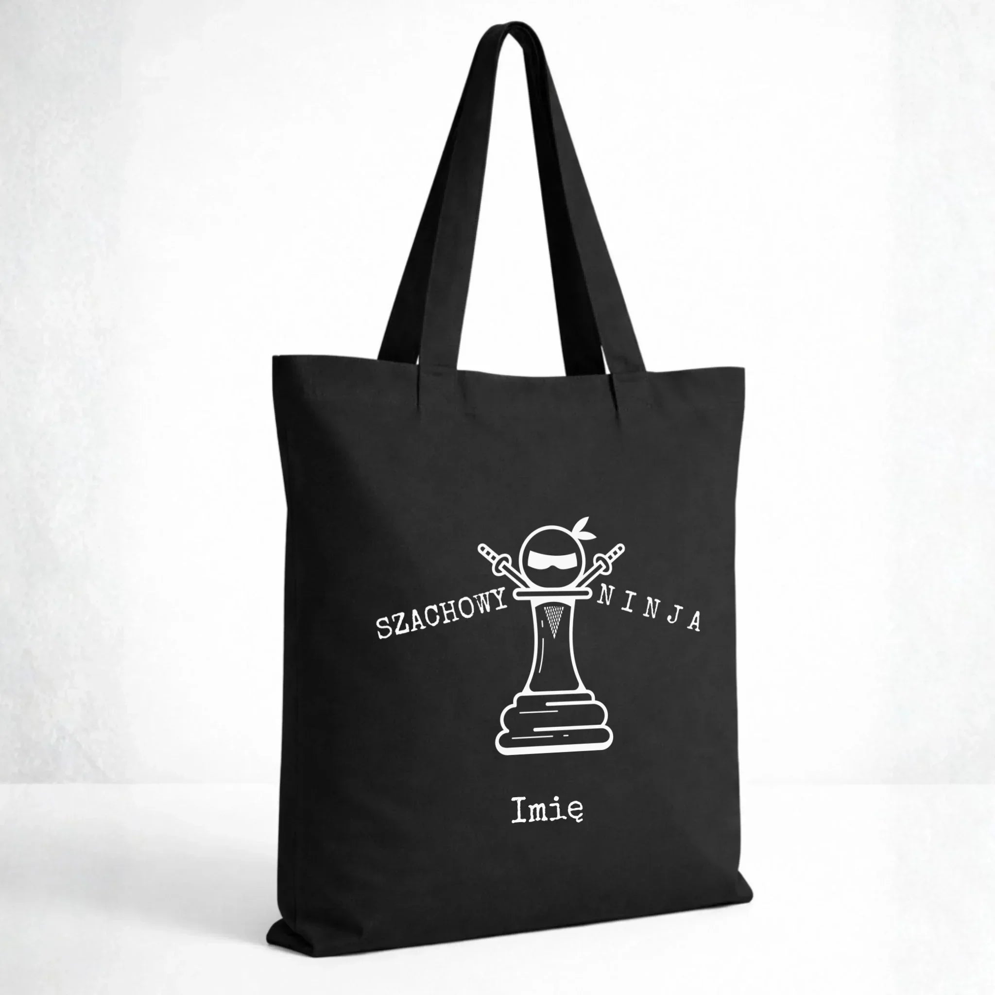 Torba dla szachisty - Szachowy ninja - personalizowana HSZ01 - StoryCups.pl
