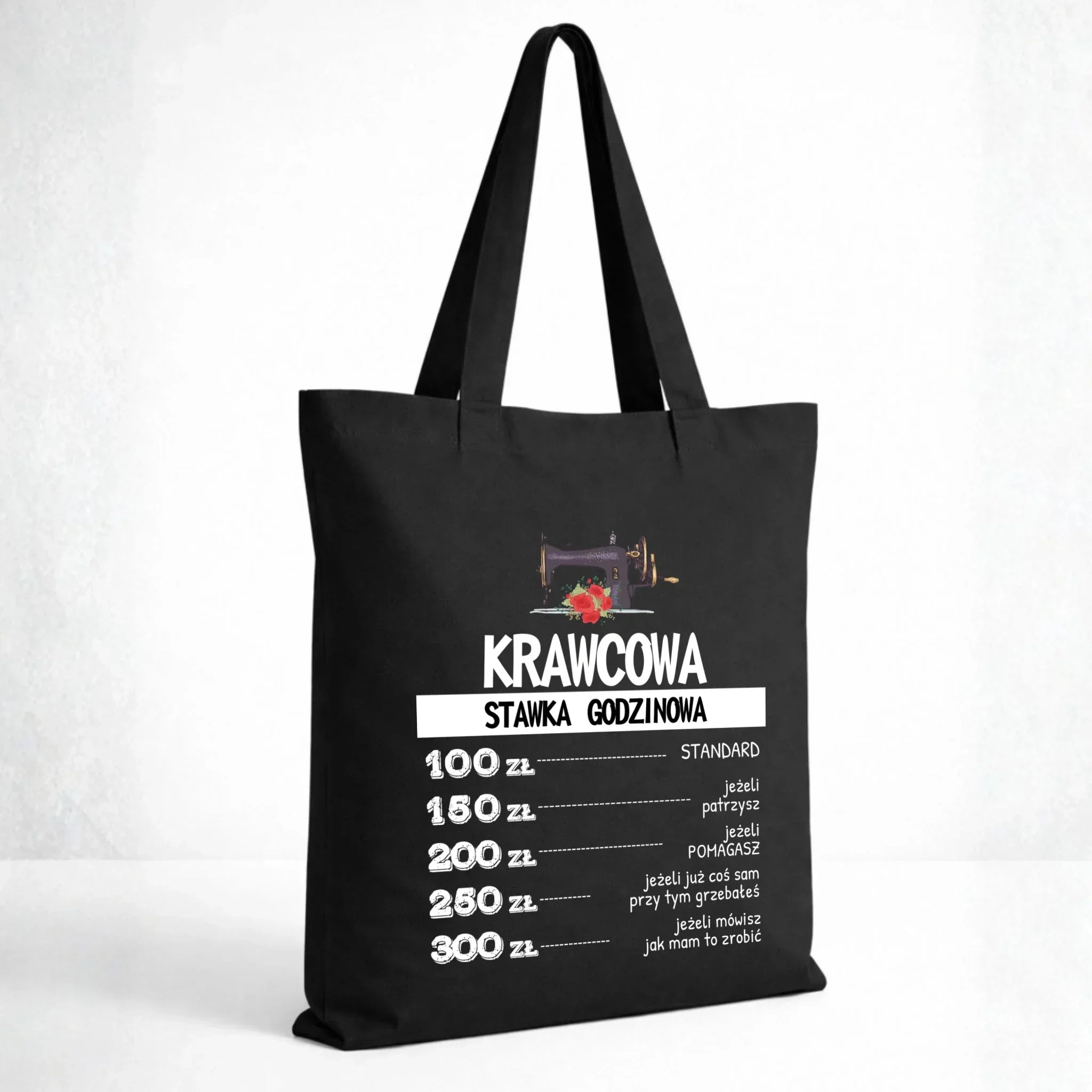 Torba szyciowa dla krawcowej - Stawka godzinowa HS26 - StoryCups.pl