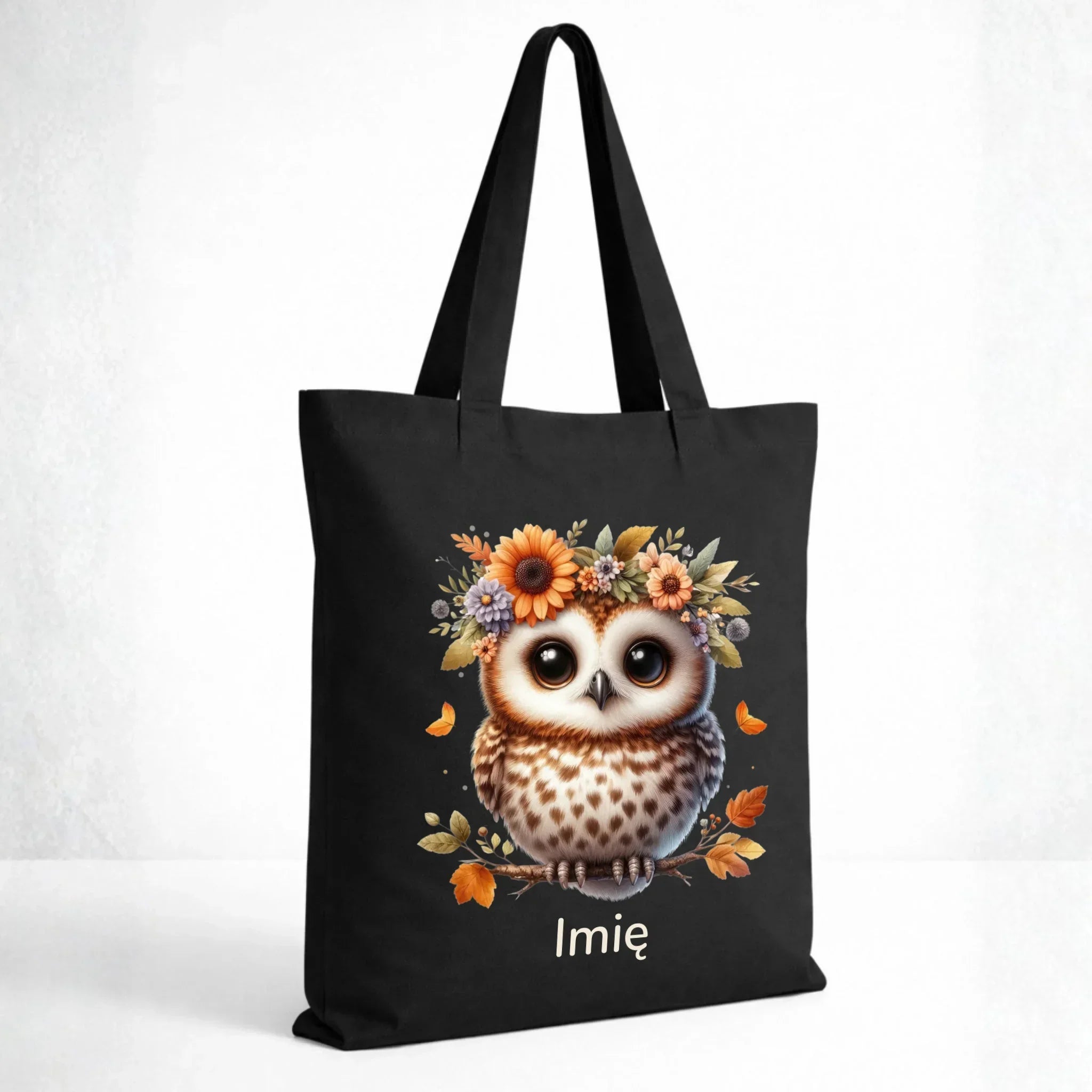 Torba jesienna - Sowa w kwiatach JS32 - StoryCups.pl