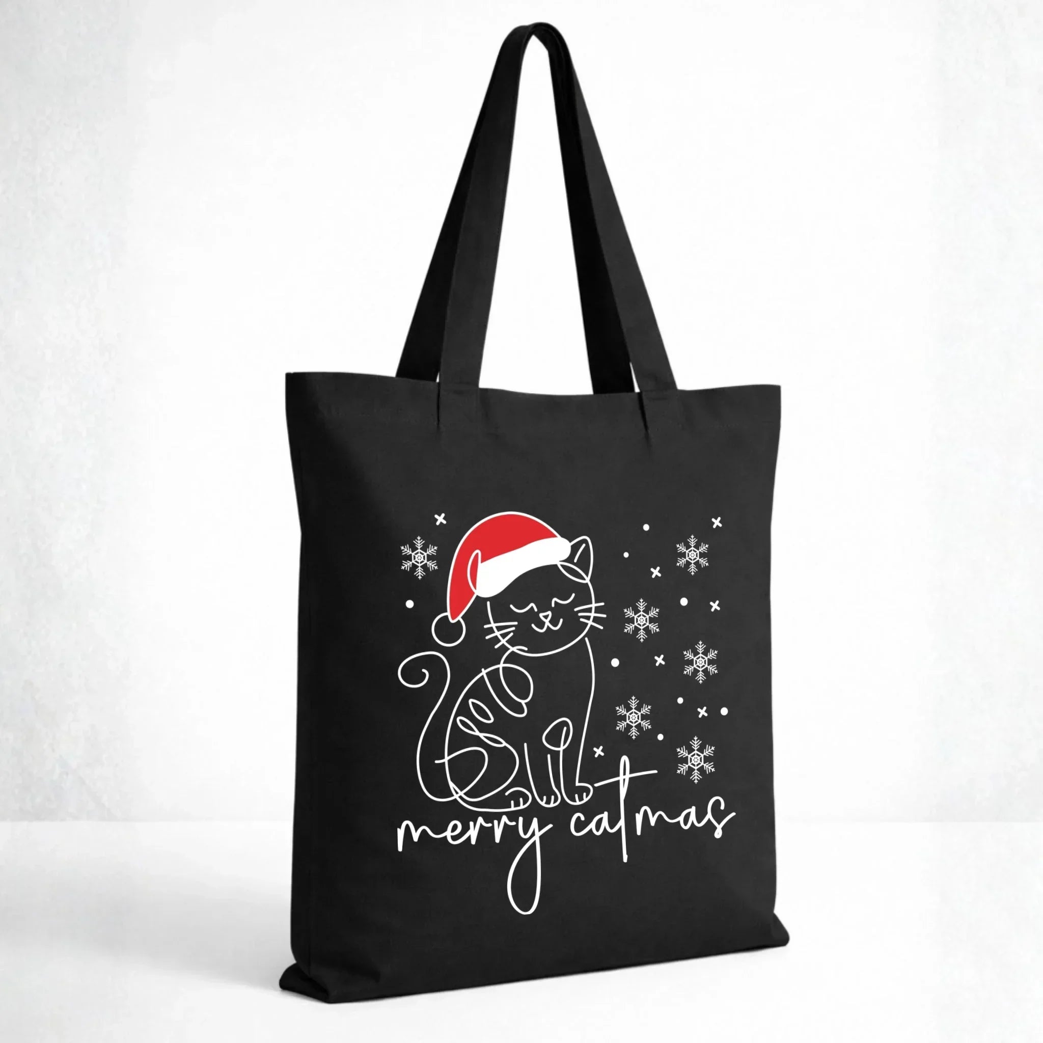 Torba świąteczna - prezent dla kociary - Merry catmas BN151 - StoryCups.pl