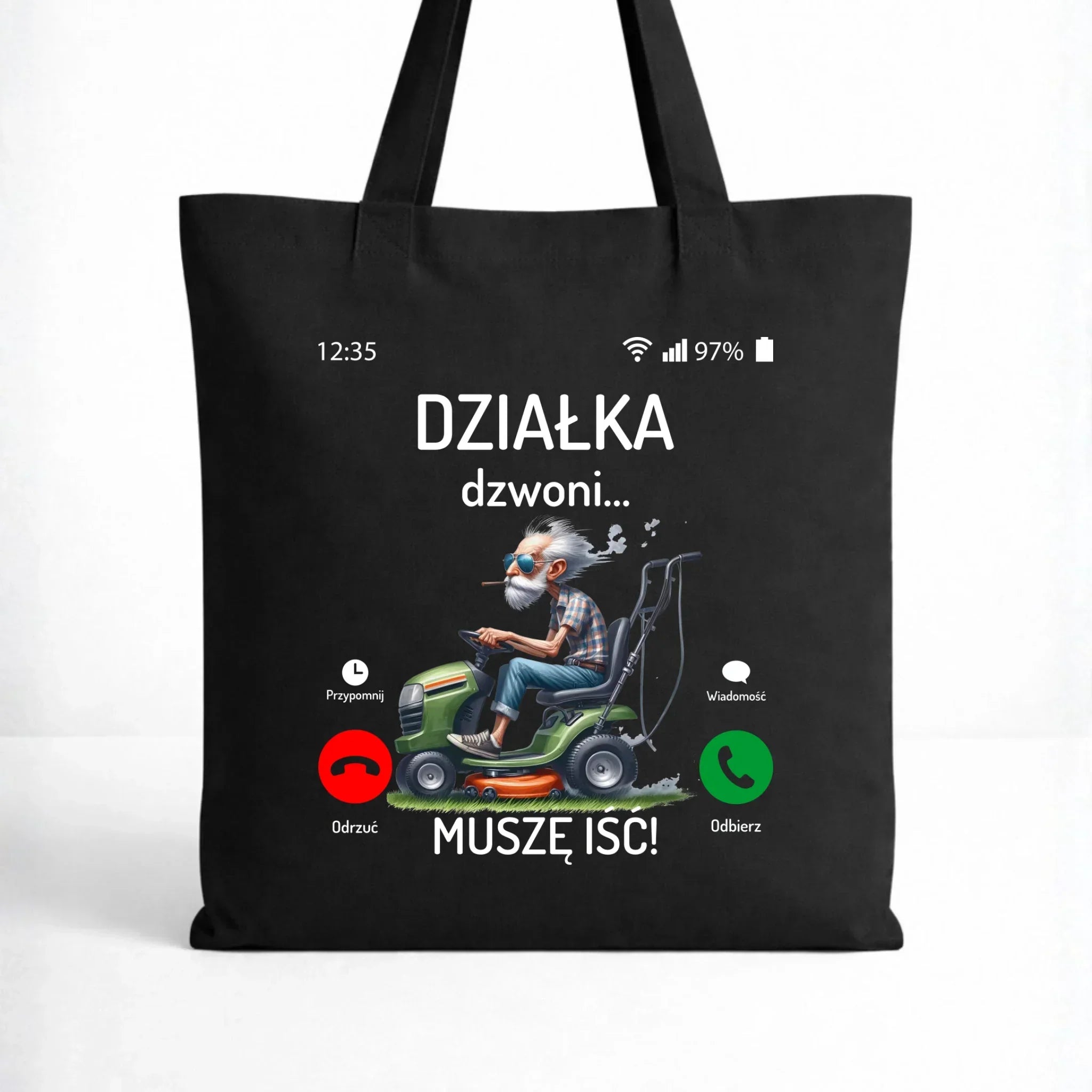 Torba dla dziadka - Działka dzwoni muszę iść D35 - StoryCups.pl