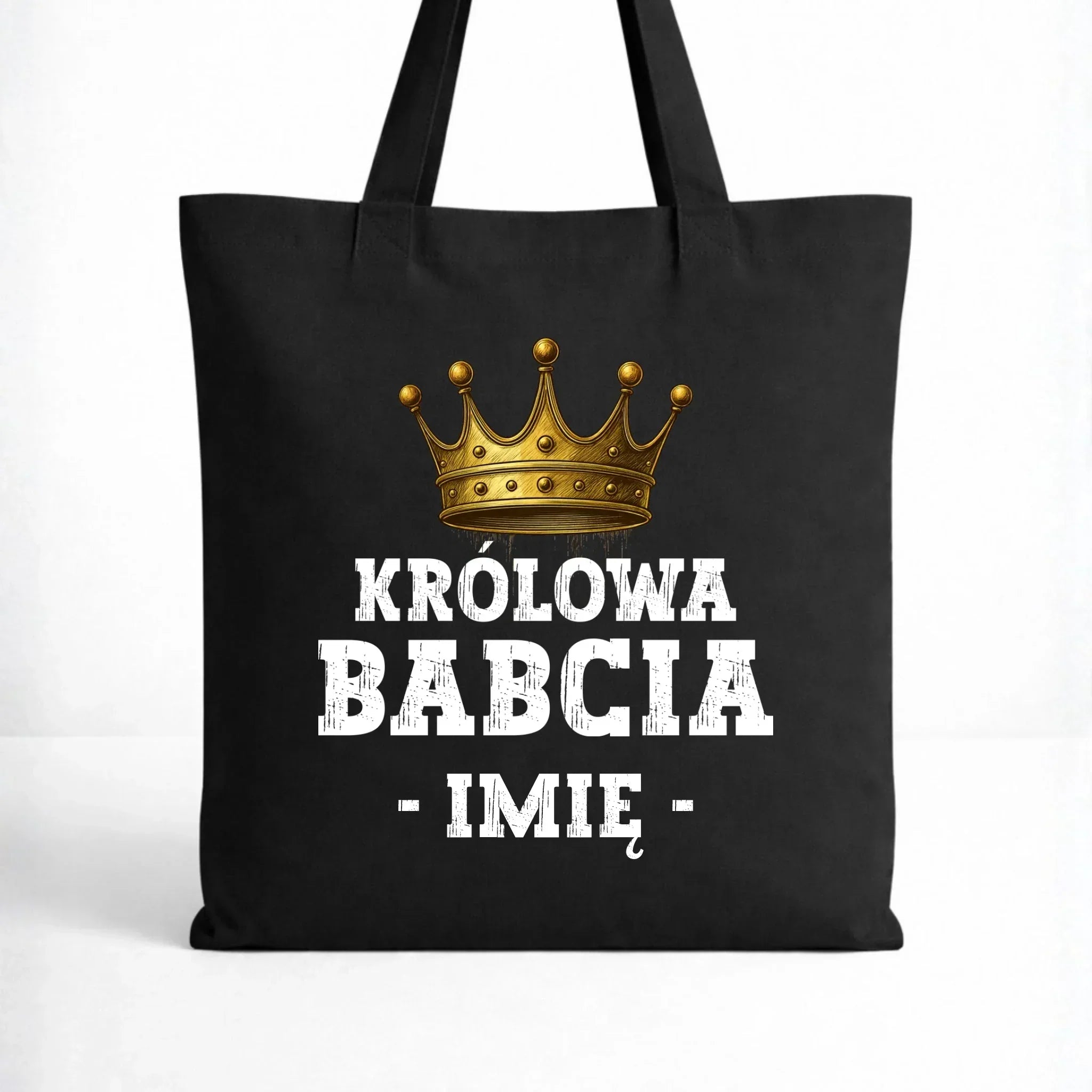 Torba dla babci - Królowa Babcia - personalizowana B17 - StoryCups.pl