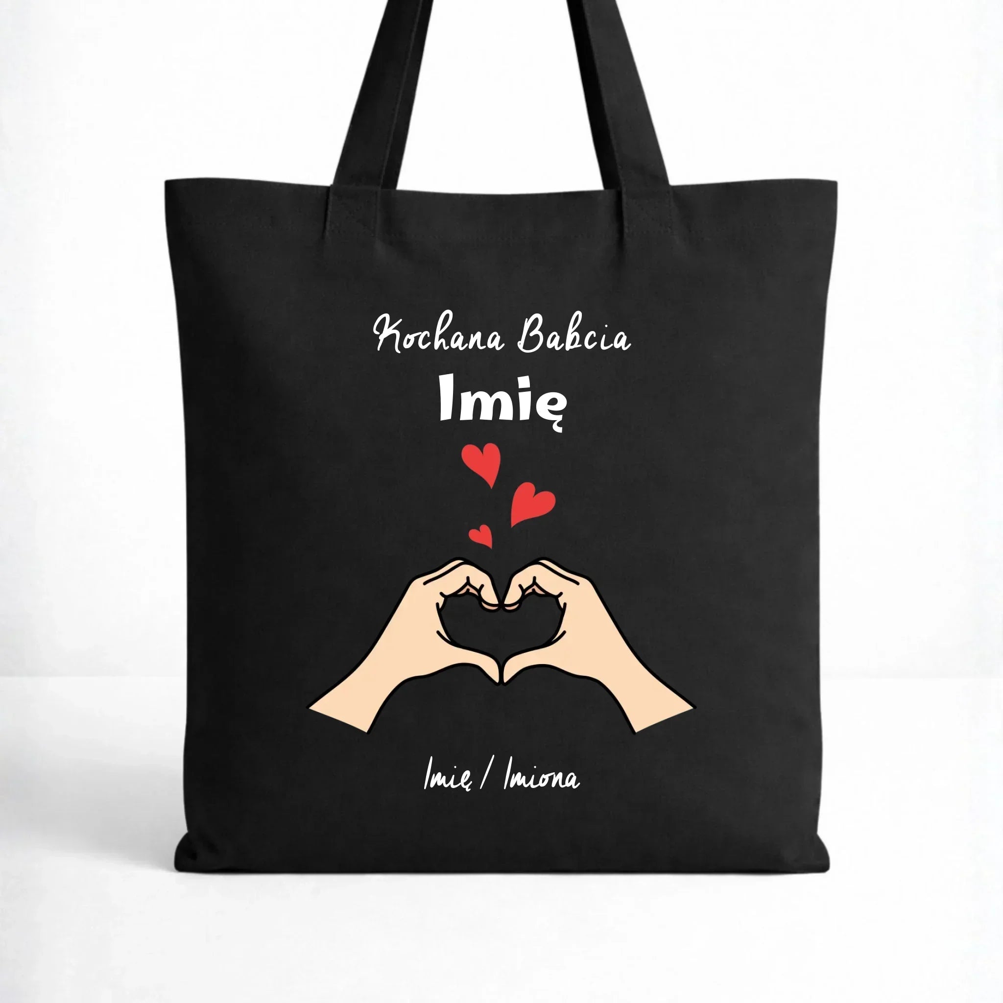 Torba dla babci - Kochana Babcia podpis - personalizowana B13 - StoryCups.pl