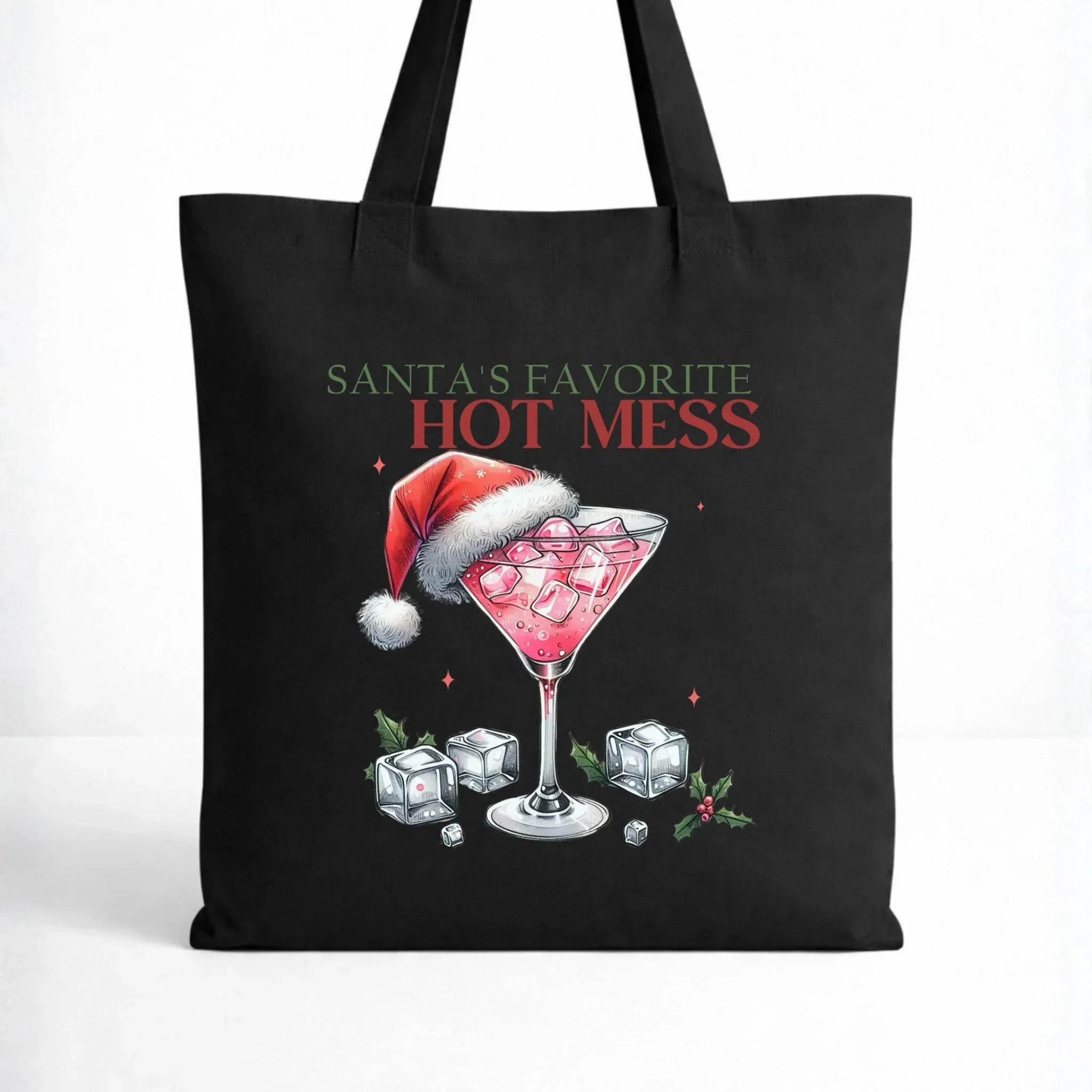 Torba świąteczna - Santa's favorite hot mess BN75 - StoryCups.pl