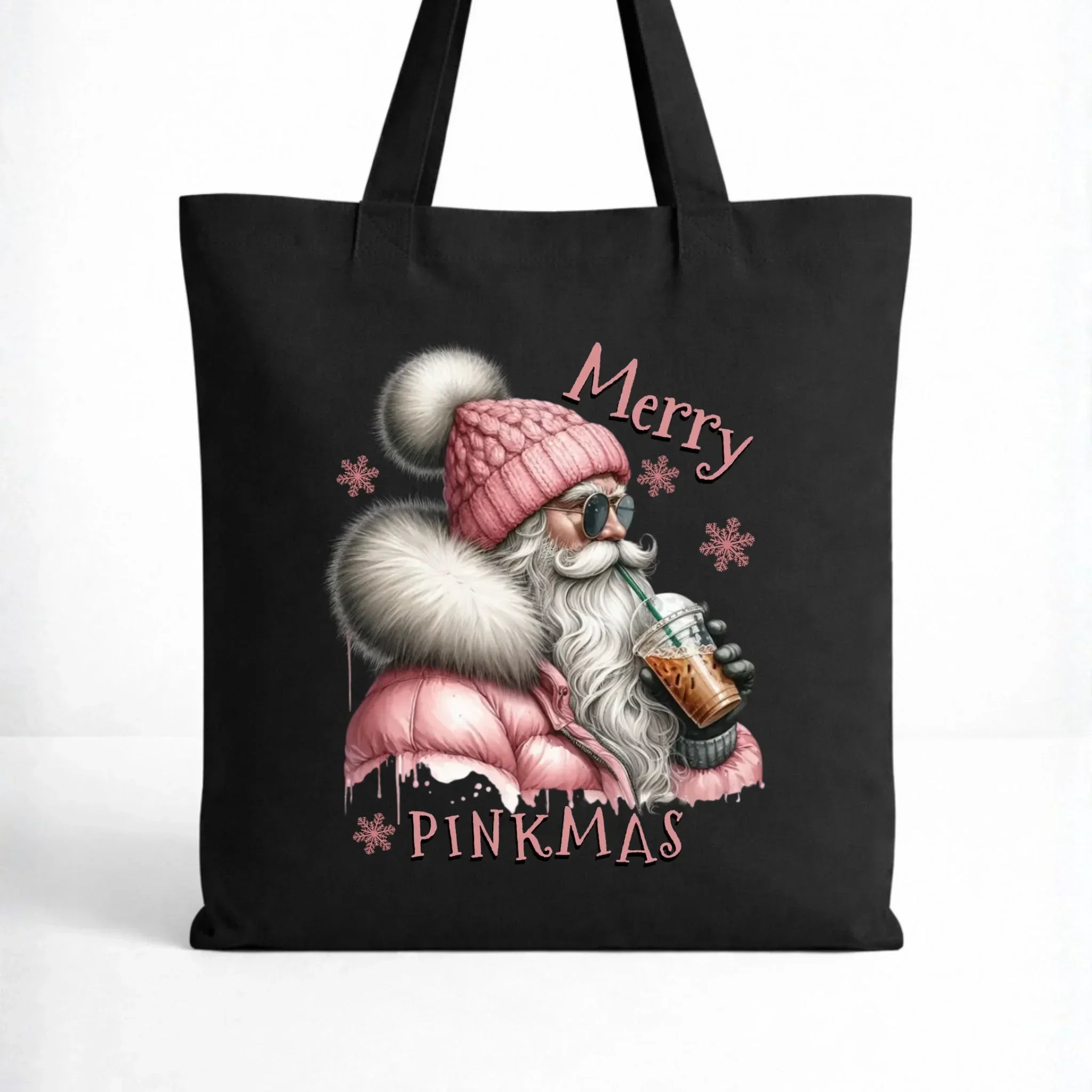 Torba świąteczna - Różowe Święta - Merry pinkmas BN117 - StoryCups.pl