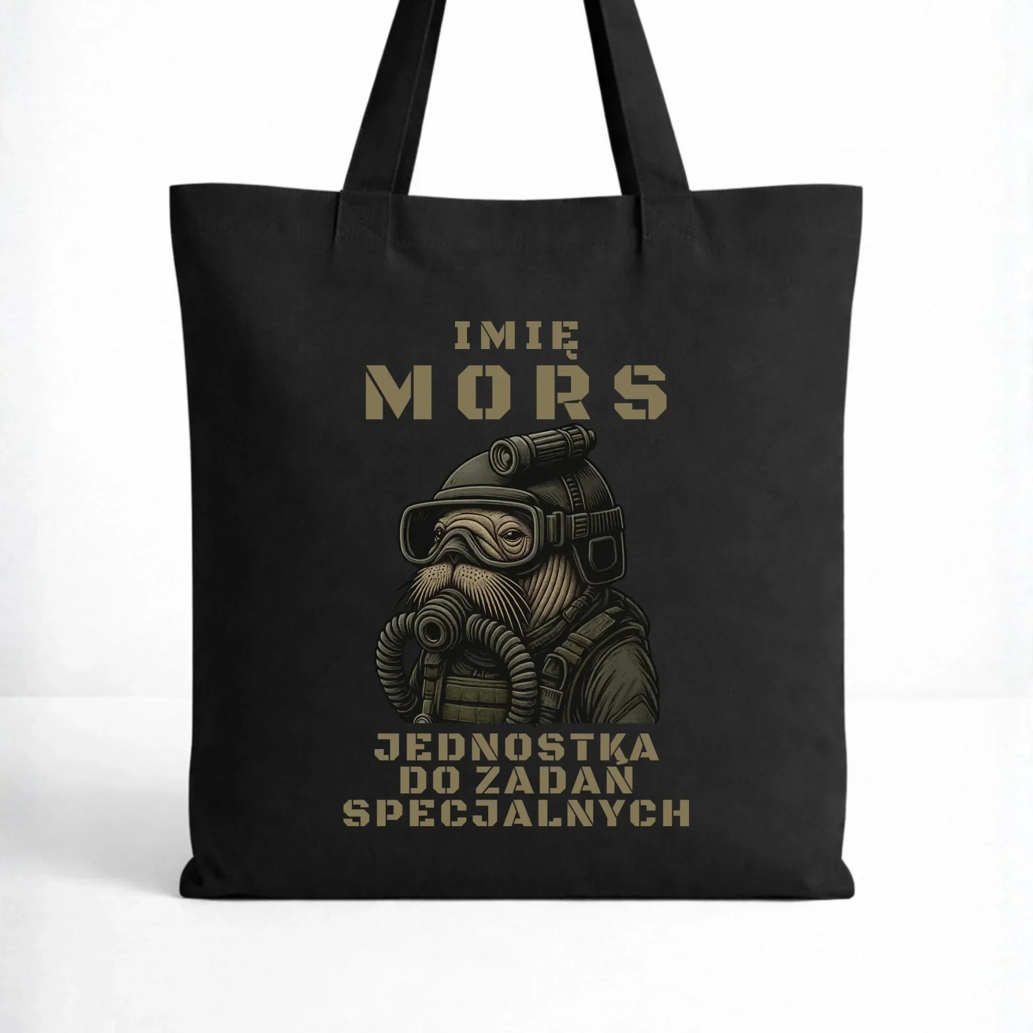 Torba - prezent dla morsa - Mors do zadań specjalnych - personalizowana HM07 - StoryCups.pl