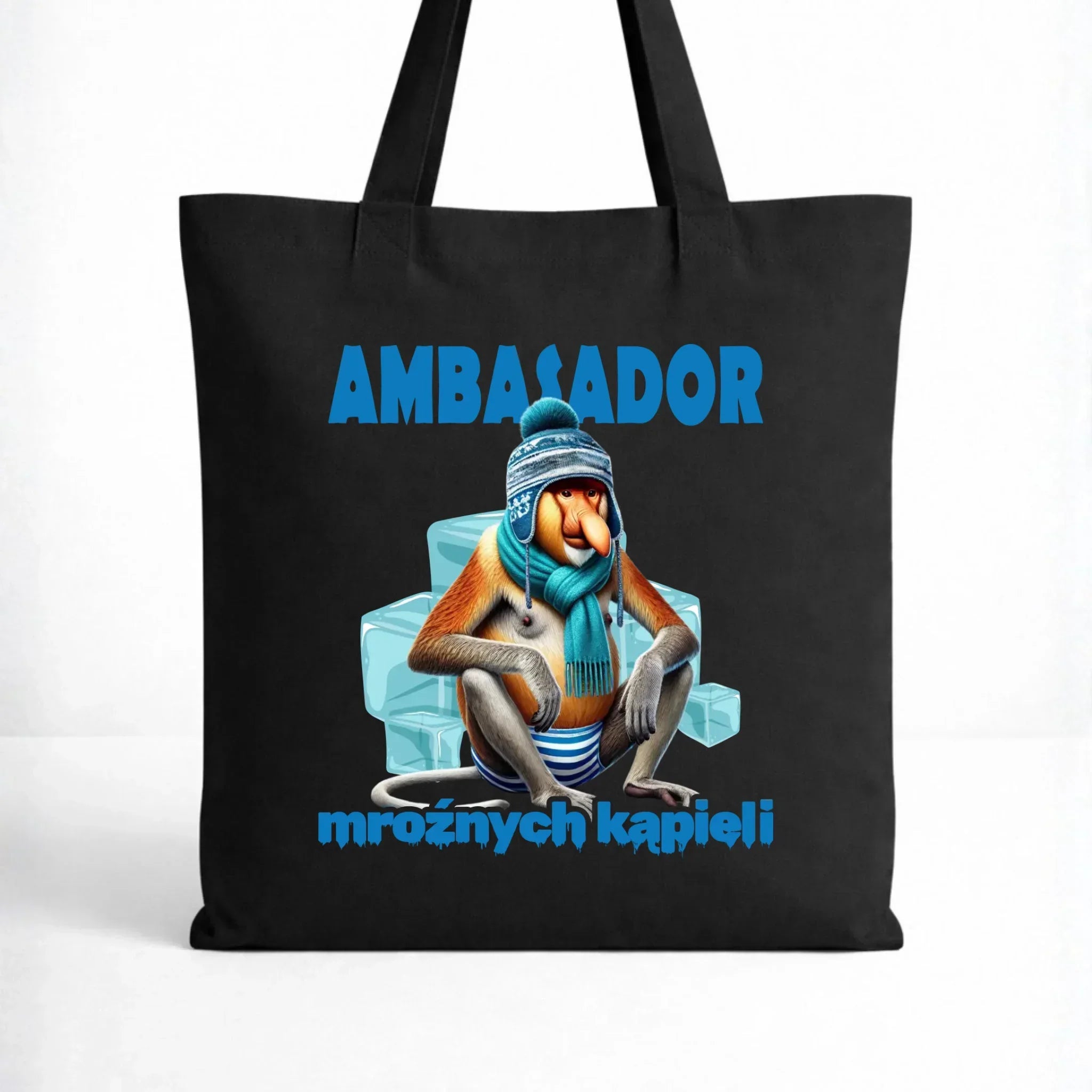 Torba - prezent dla morsa - Janusz Nosacz Mors - Ambasador mroźnych kąpieli HM03 - StoryCups.pl