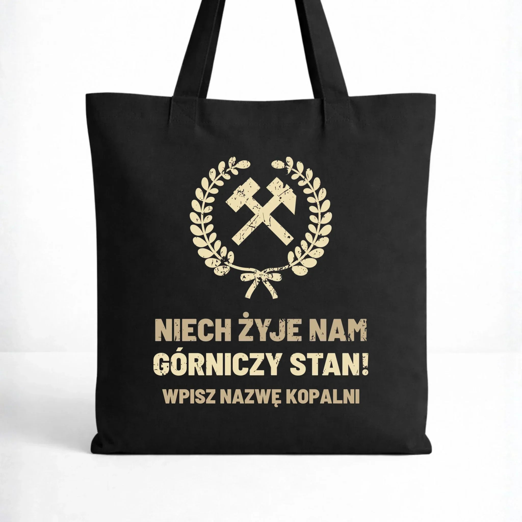Torba - prezent dla górnika - Niech żyje nam górniczy stan - personalizowana G24 - StoryCups.pl