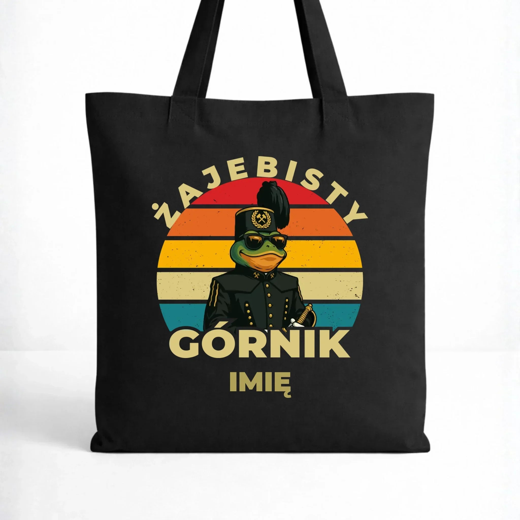 Torba - prezent dla górnika - Żajebisty górnik - personalizowana G19 - StoryCups.pl