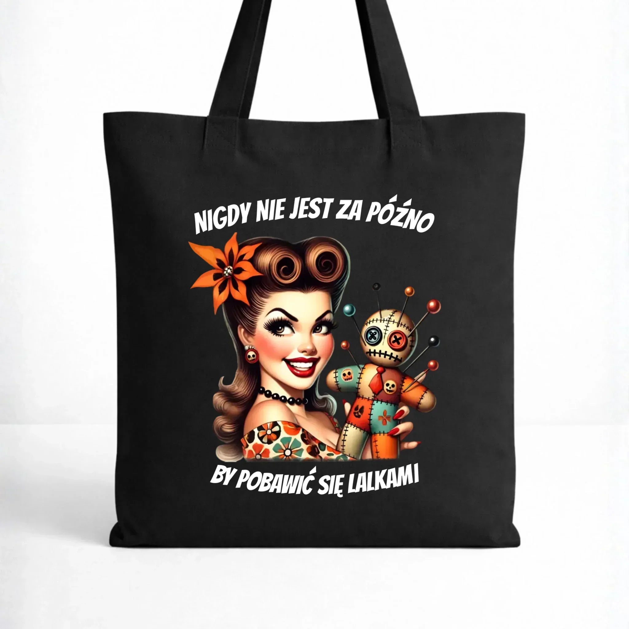 Torba dla niej - Laleczka Voodoo retro DZ21 - StoryCups.pl