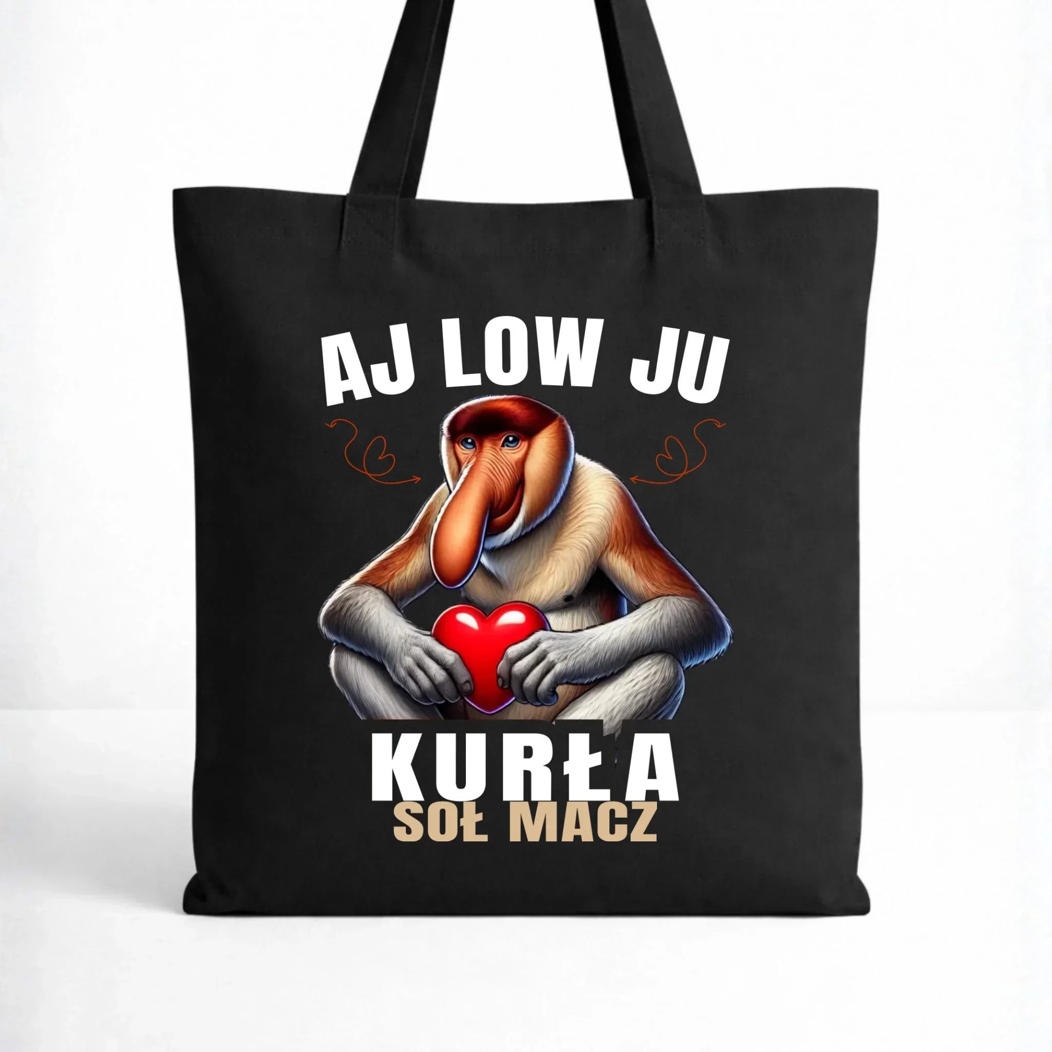 Torba dla par - Janusz nosacz - Aj low ju kurła W26 - StoryCups.pl