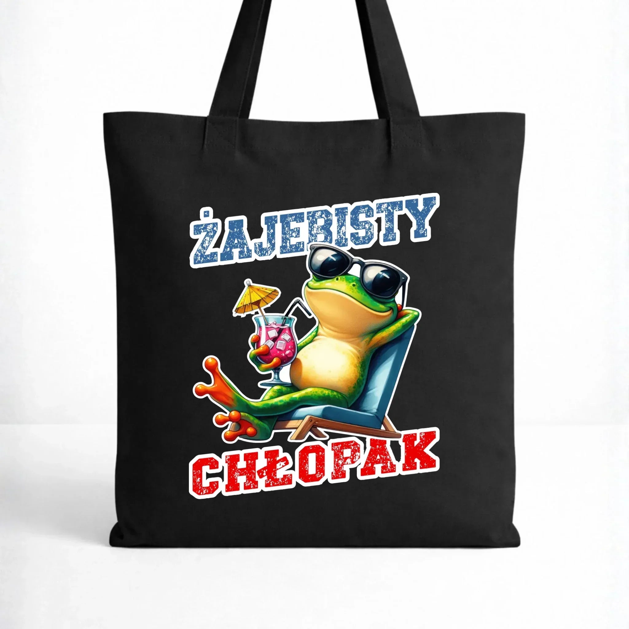 Torba z żabą - prezent dla chłopaka - Żajebisty chłopak DCH19 - StoryCups.pl