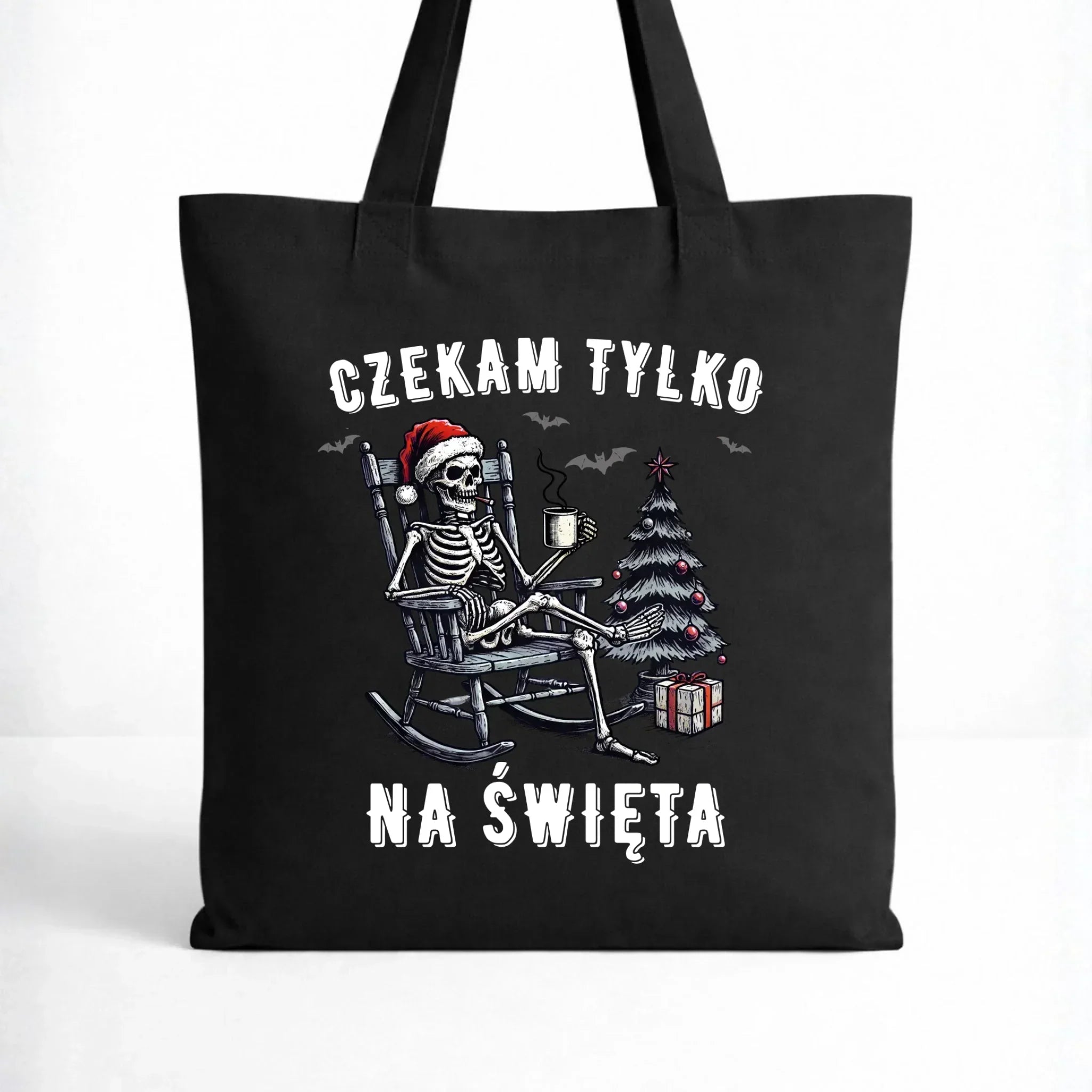 Torba świąteczna - Czekam tylko na święta BN56 - StoryCups.pl