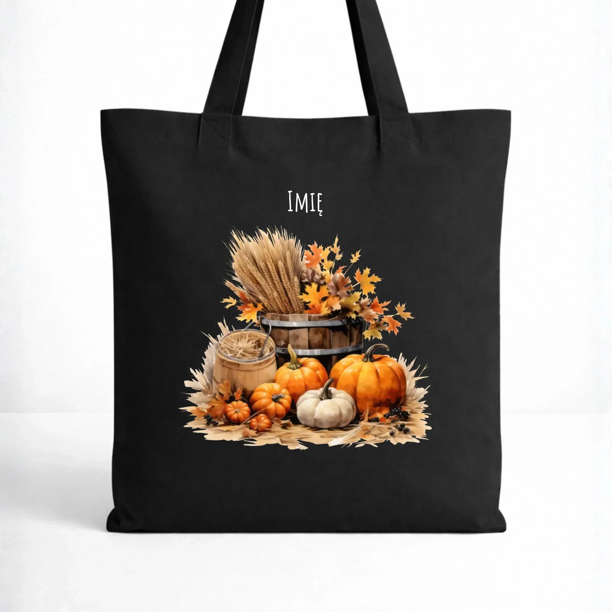 Torba na jesień - Harvest vibes - personalizowana JS09 - StoryCups.pl