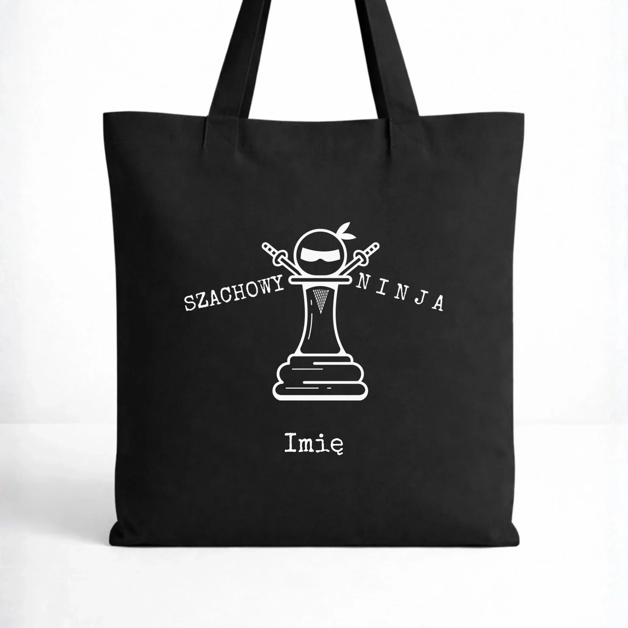 Torba dla szachisty - Szachowy ninja - personalizowana HSZ01 - StoryCups.pl