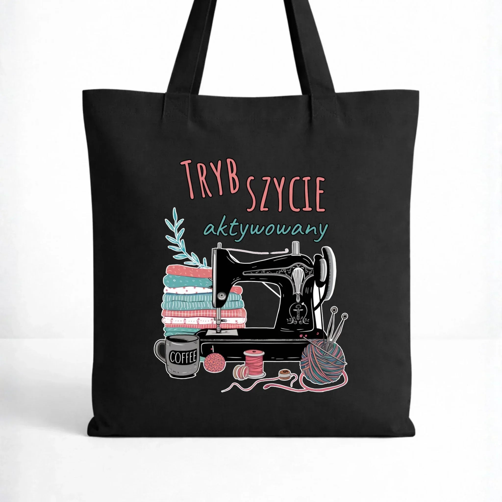 Torba szyciowa dla krawcowej - Tryb szycie aktywowany HS06 - StoryCups.pl