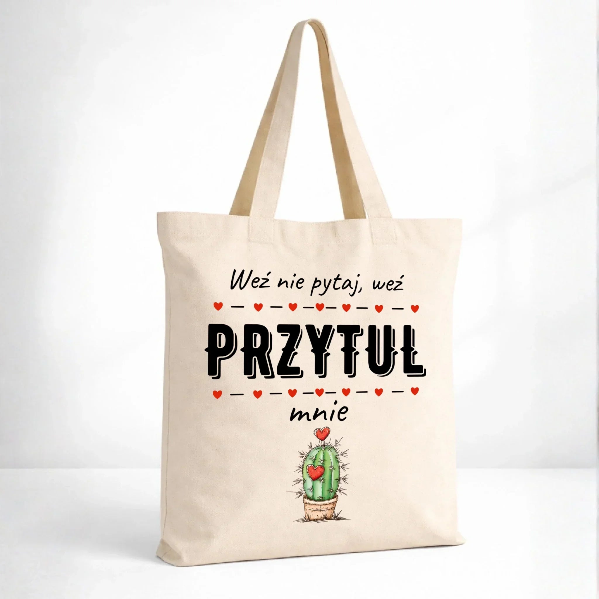 Torba dla par - Weź nie pytaj, weź przytul mnie W49 - StoryCups.pl