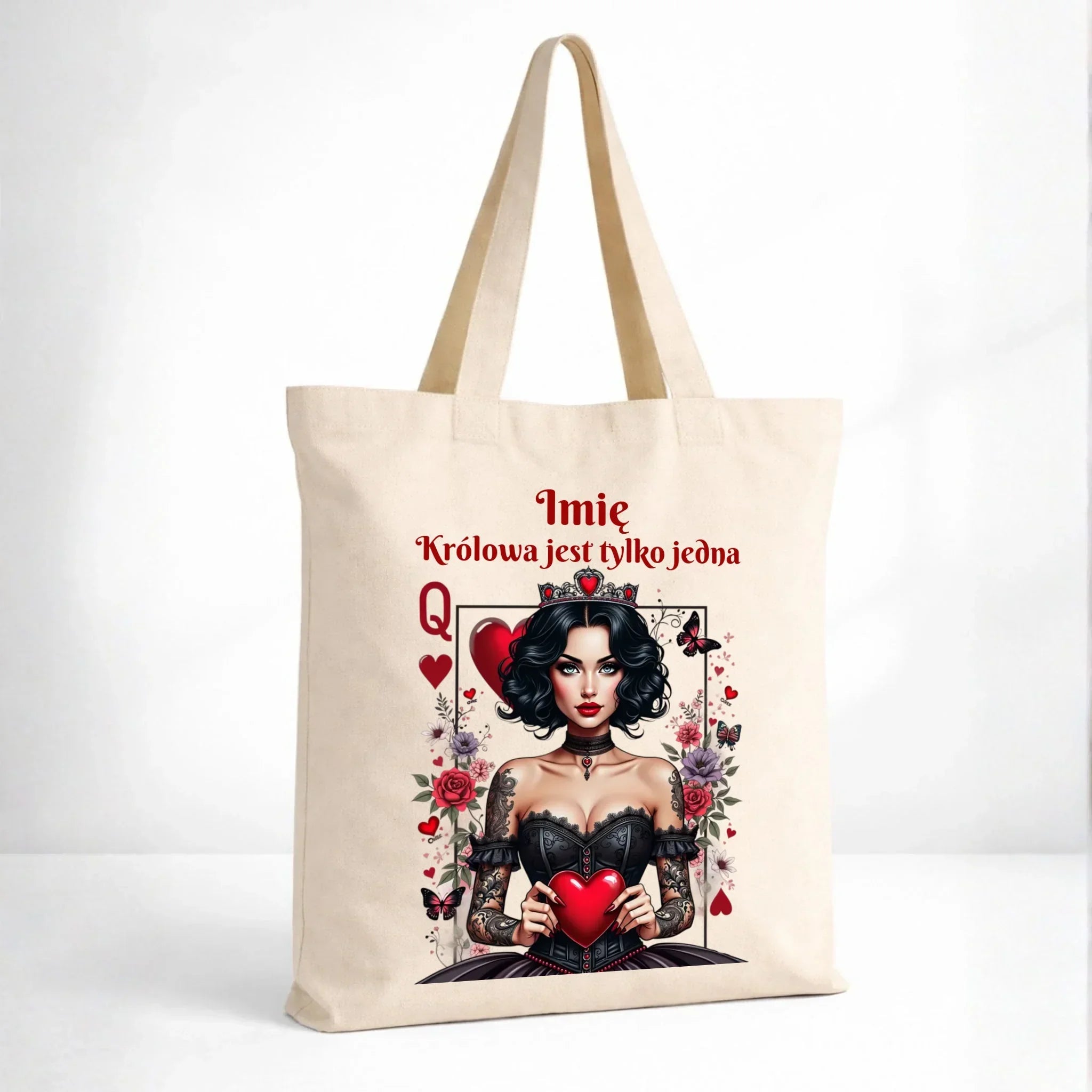 Torba dla niej - Królowa jest tylko jedna - personalizowana W46 - StoryCups.pl