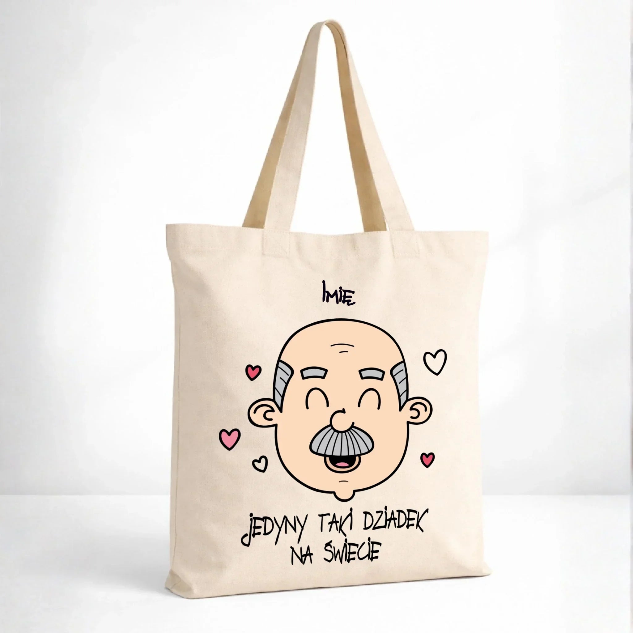 Torba dla dziadka - Jedyny taki dziadek na świecie - personalizowana D15 - StoryCups.pl