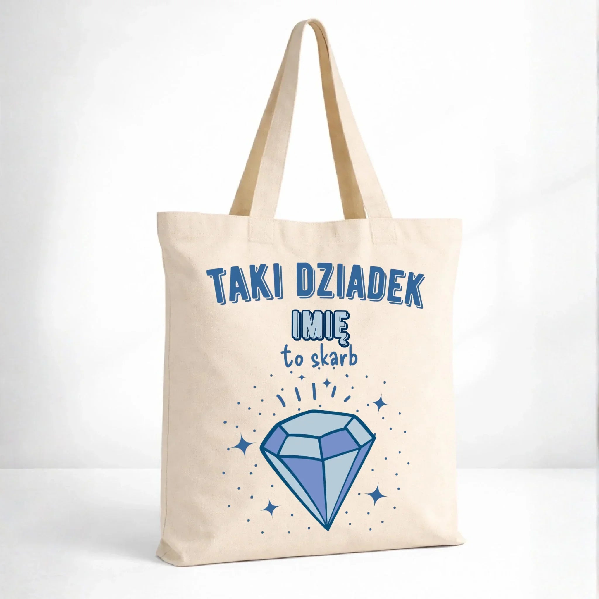 Torba dla dziadka - Taki Dziadek to skarb - personalizowana D06 - StoryCups.pl