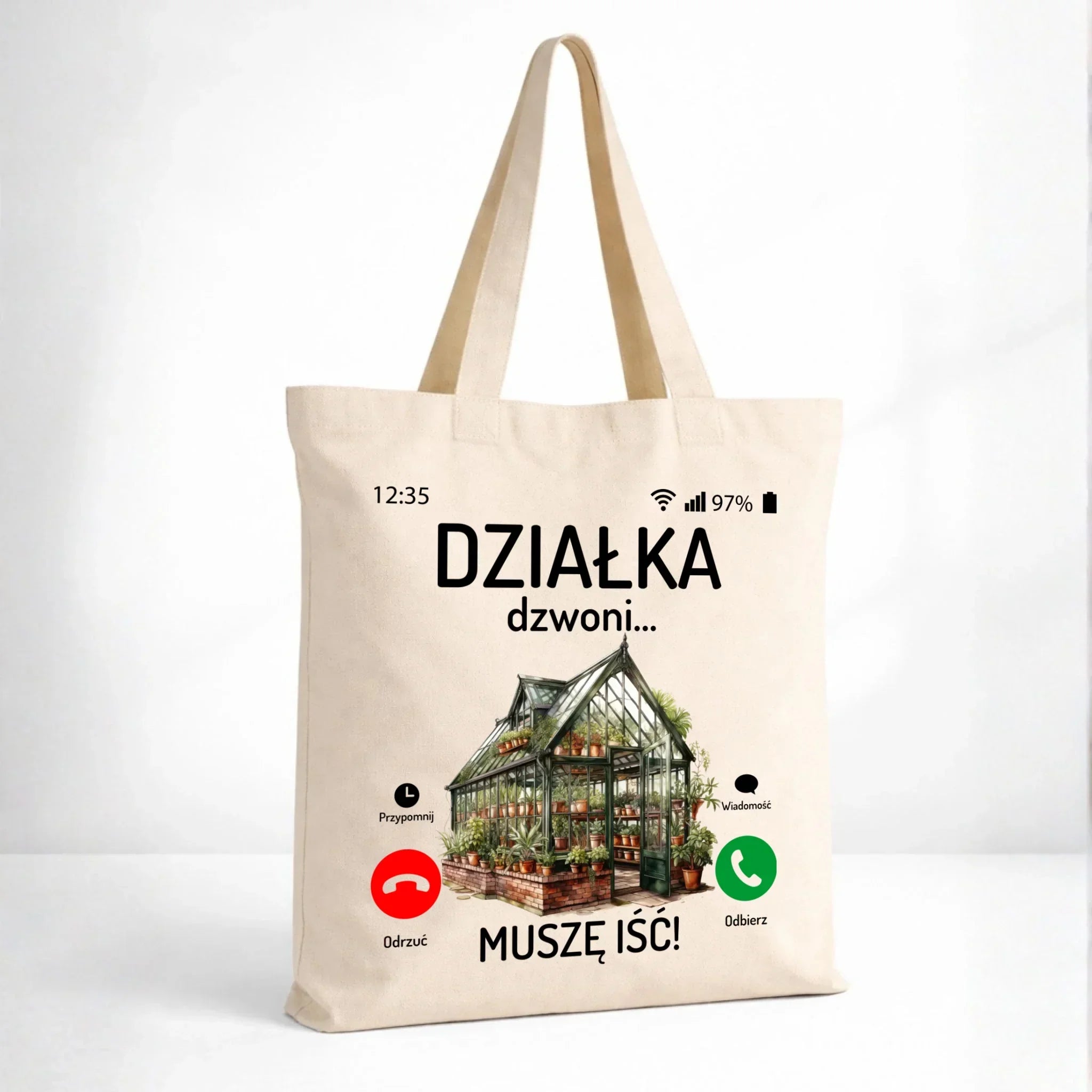 Torba dla babci - Działka dzwoni muszę iść B41 - StoryCups.pl