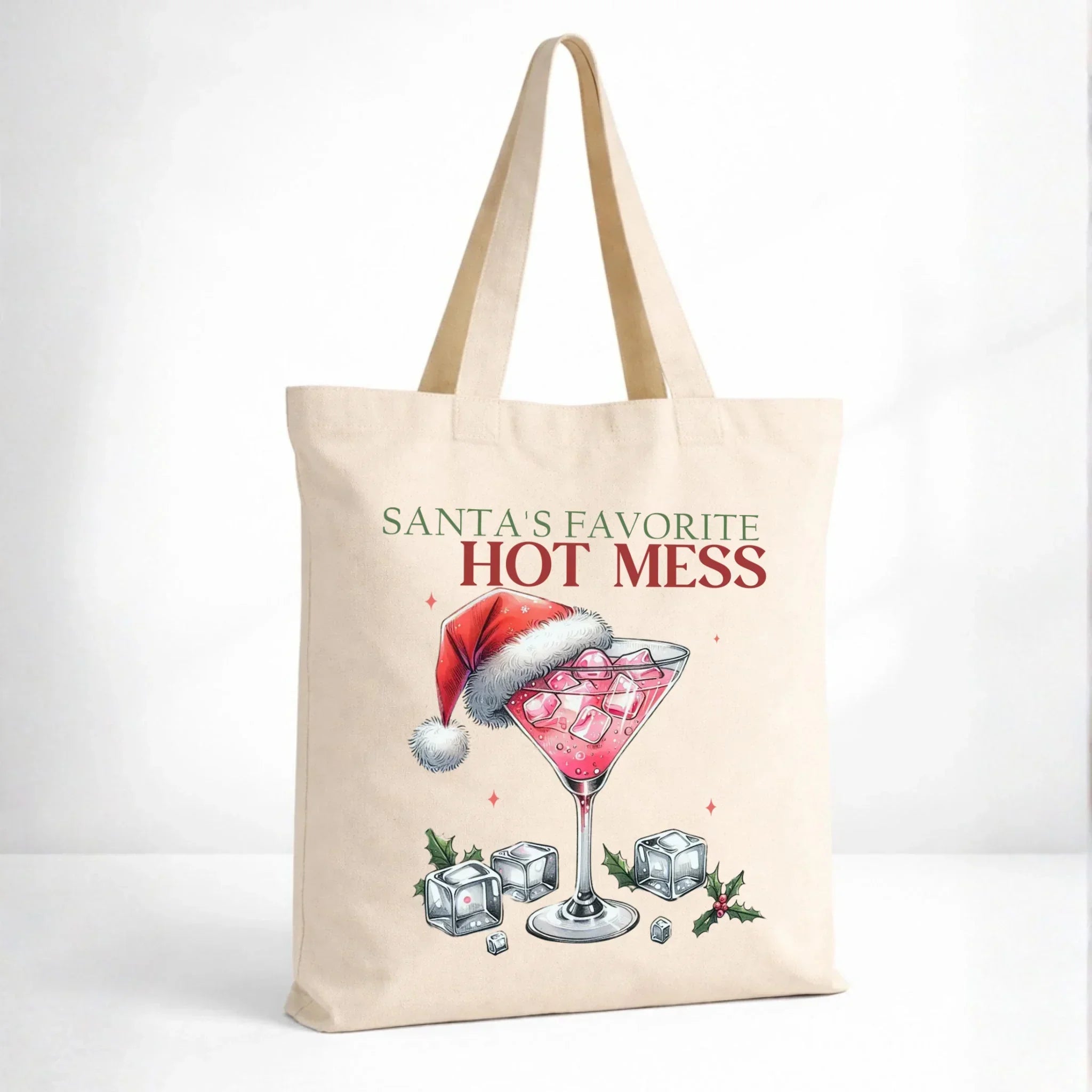 Torba świąteczna - Santa's favorite hot mess BN75 - StoryCups.pl