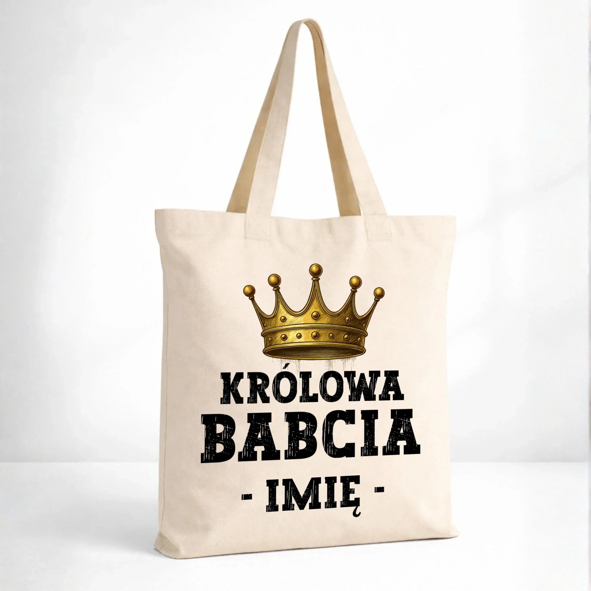 Torba dla babci - Królowa Babcia - personalizowana B17 - StoryCups.pl