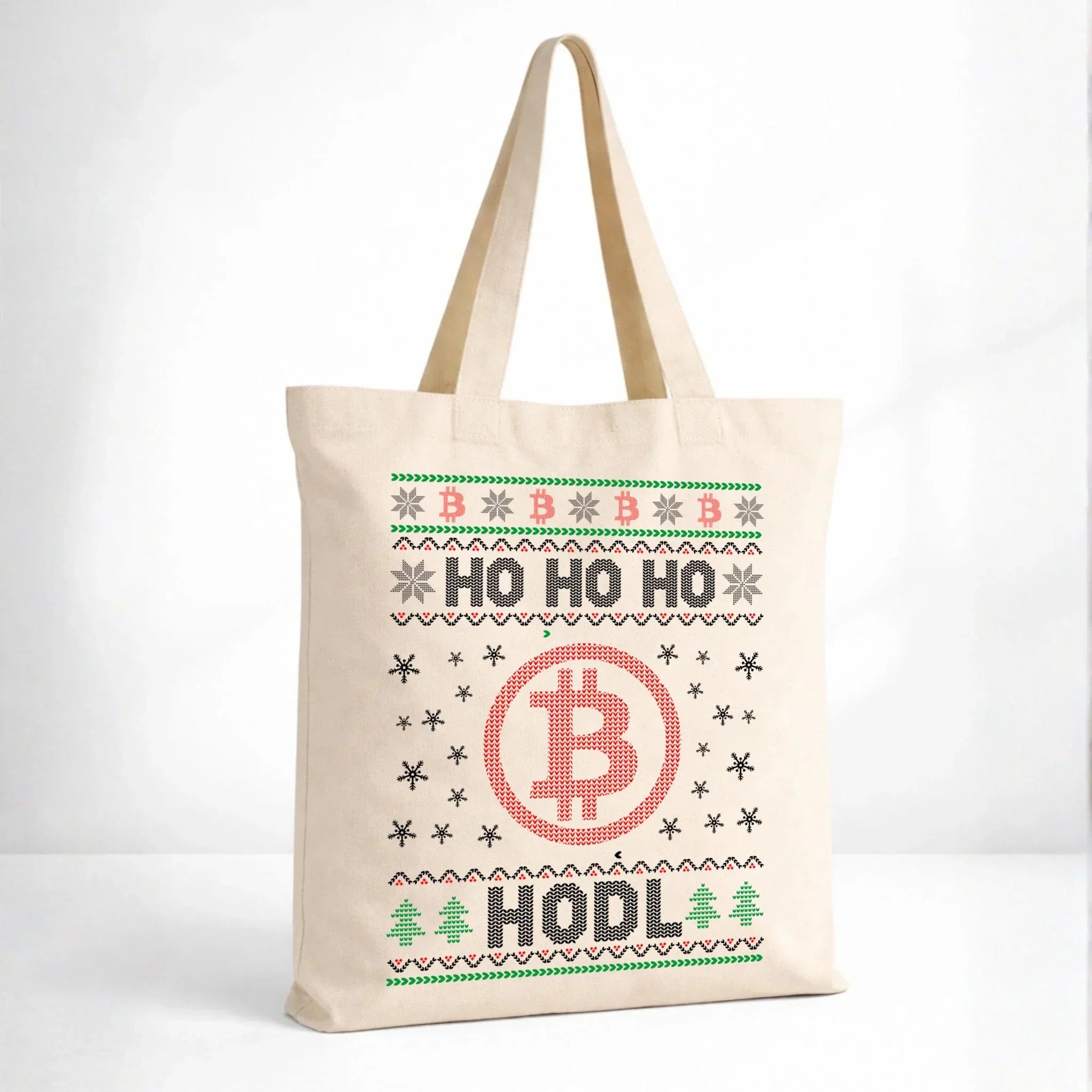 Torba świąteczna - Bitcoin - Ho Ho hodl BN103 - StoryCups.pl