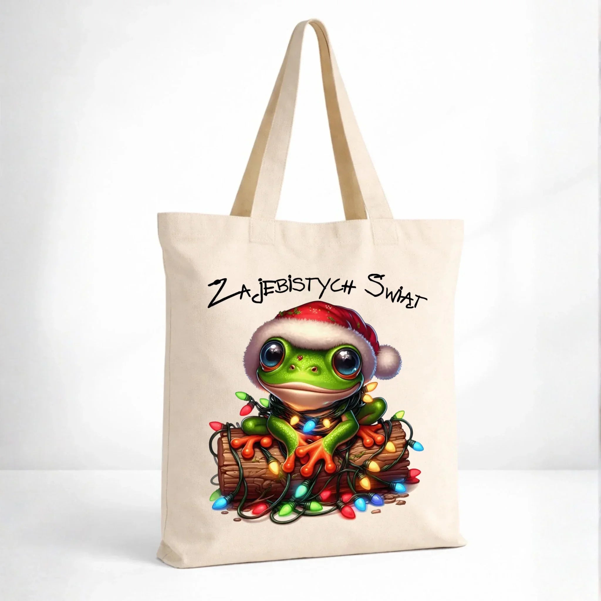 Torba świąteczna - Żaba - Żajebistych Świąt BN106 - StoryCups.pl