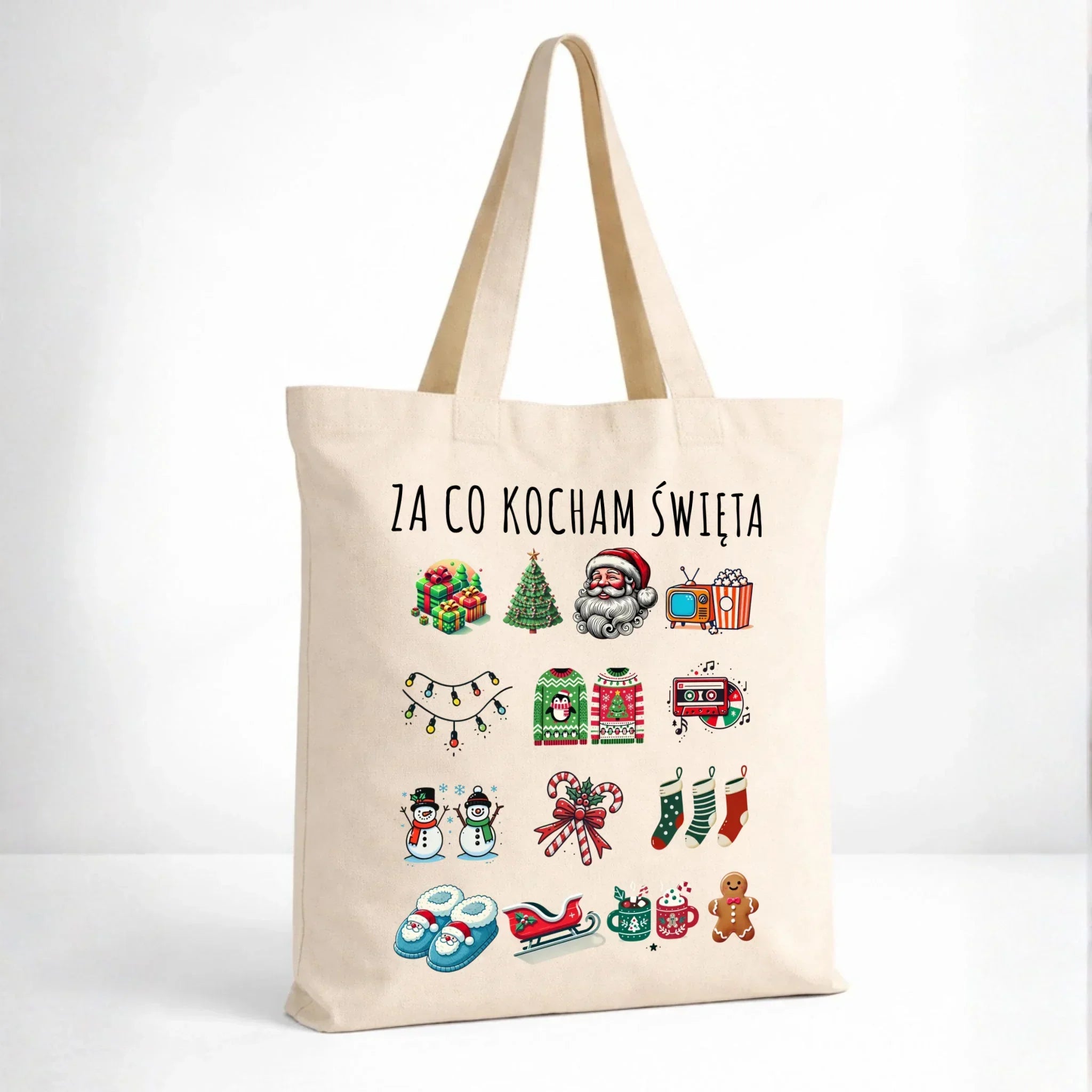 Torba świąteczna - Za co kocham święta BN130 - StoryCups.pl