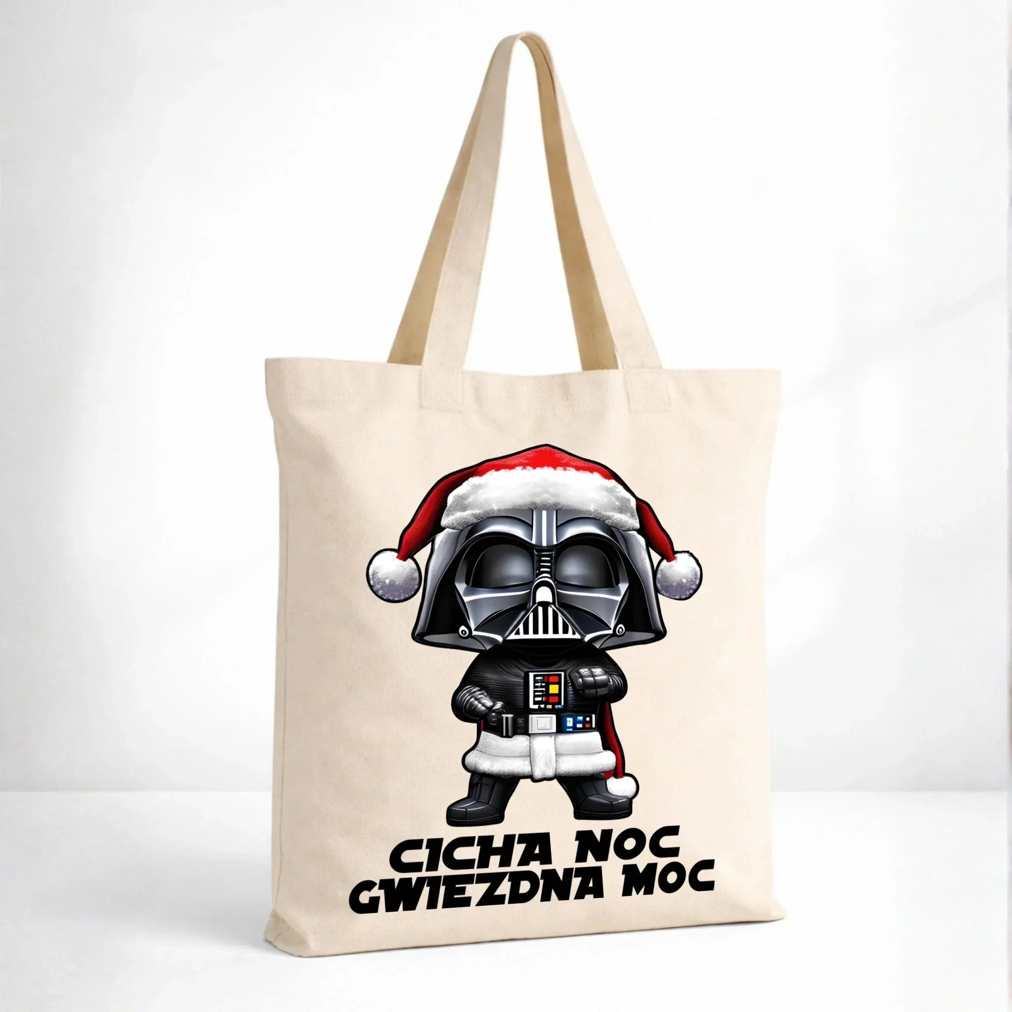 Torba świąteczna dla fanów Gwiezdnych Wojen - Cicha noc, gwiezdna moc BN132 - StoryCups.pl