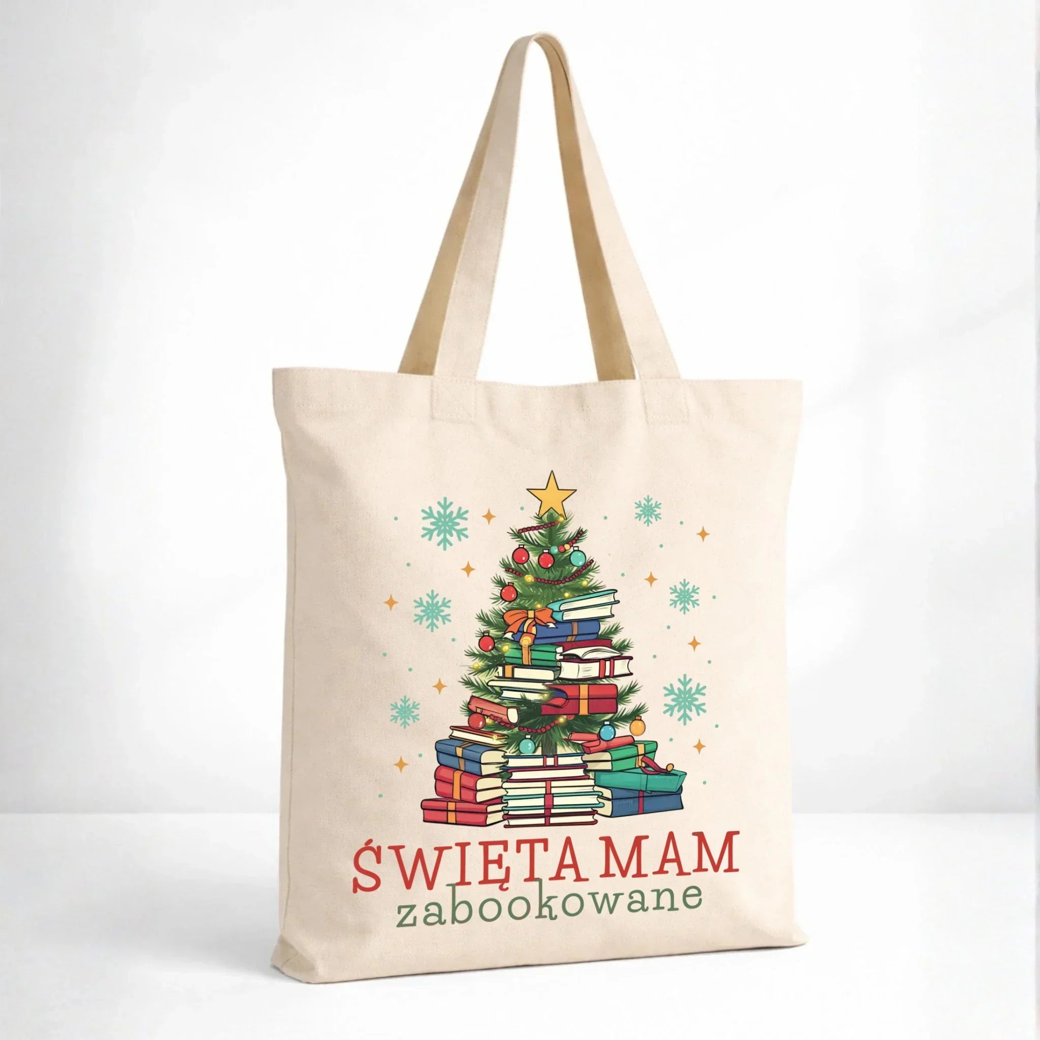 Torba świąteczna - Święta mam zabookowane BN05 - StoryCups.pl