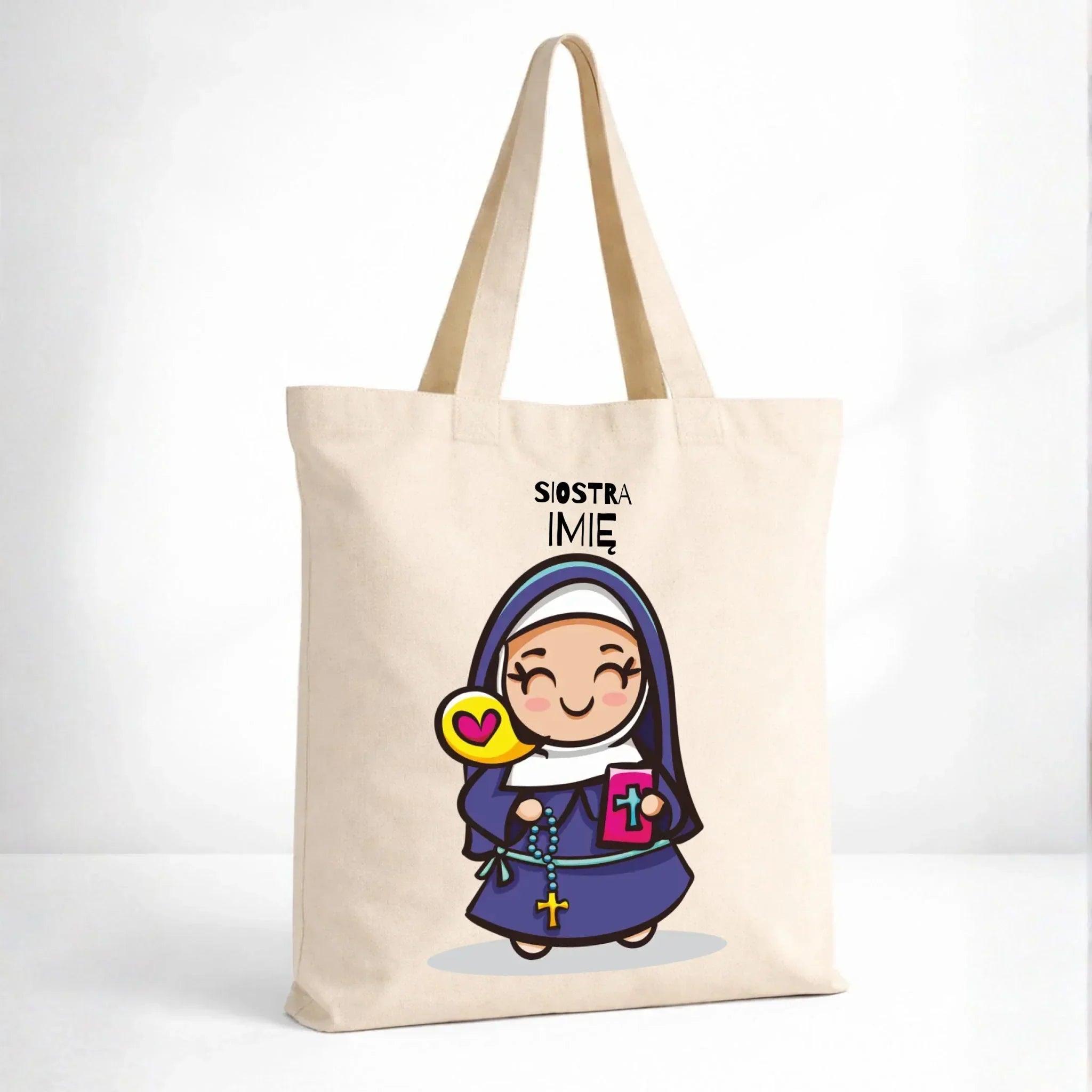 Torba dla siostry zakonnej - personalizowana N30 - StoryCups.pl