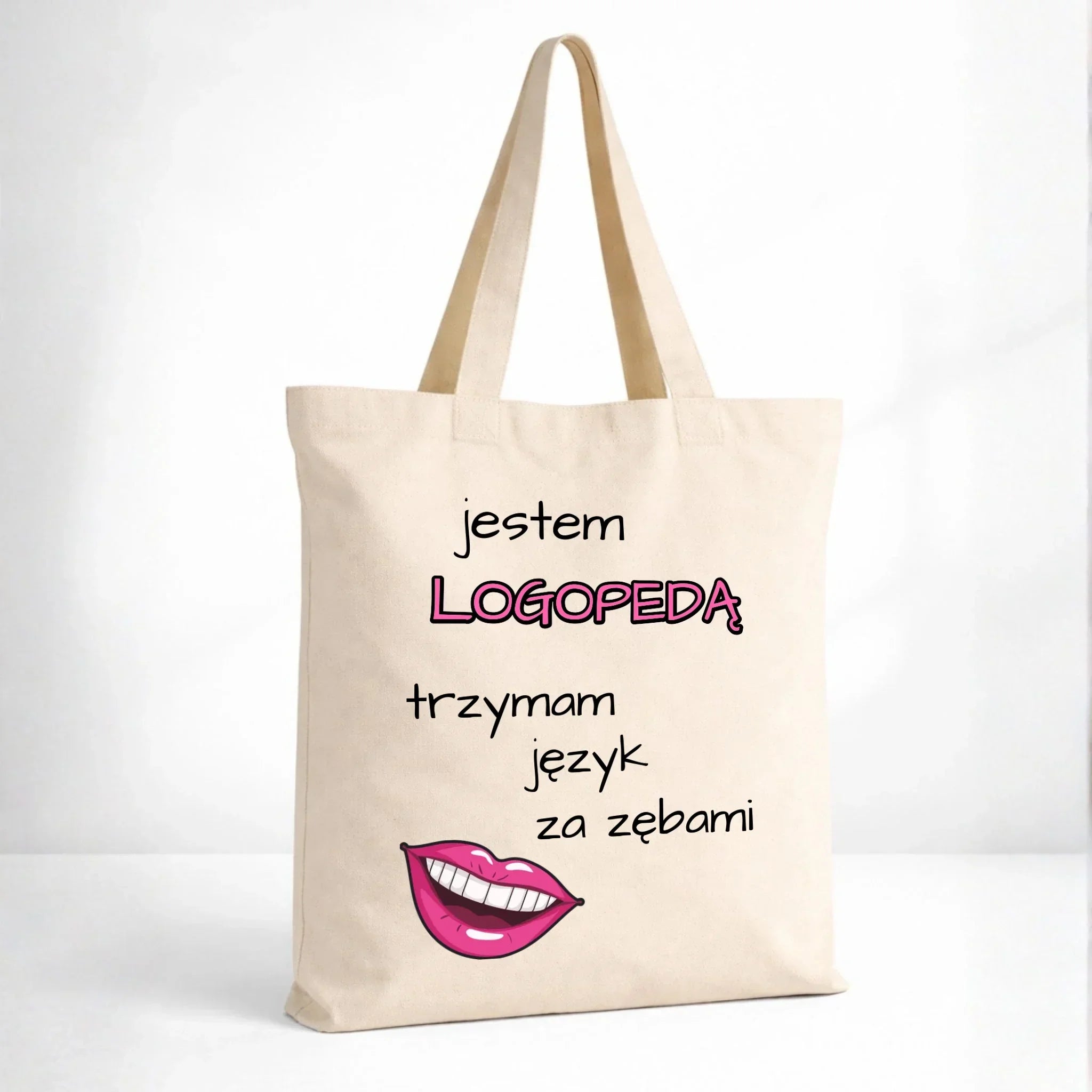 Torba dla logopedy - Trzymam język za zębami N24 - StoryCups.pl