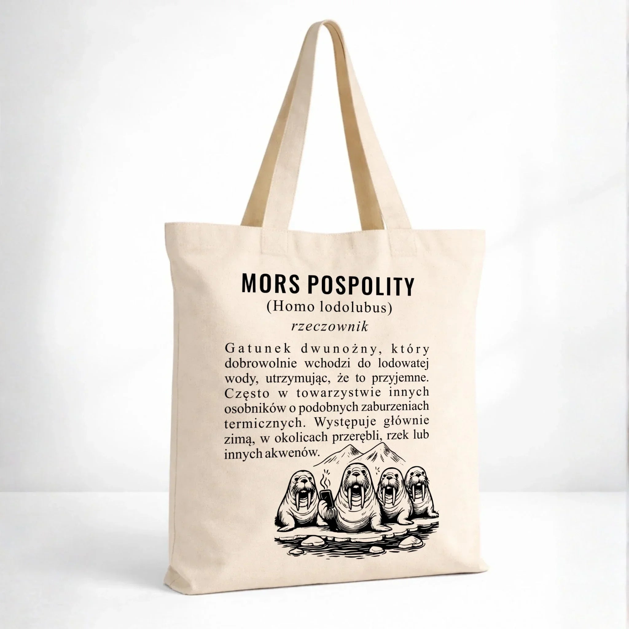 Torba - prezent dla morsa - Mors pospolity [Homo lodolubus] HM12 - StoryCups.pl