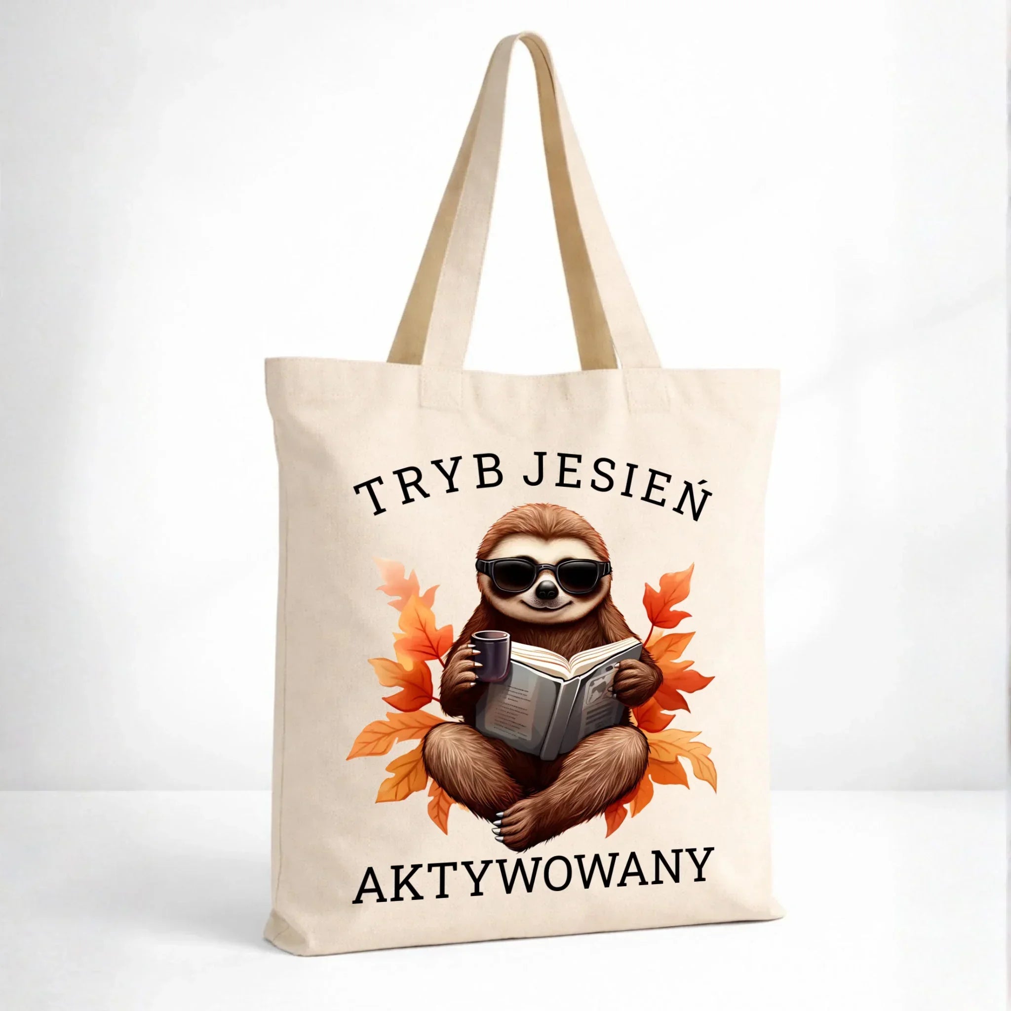 Torba jesienna - Leniwiec - Tryb jesień aktywowany JS23 - StoryCups.pl